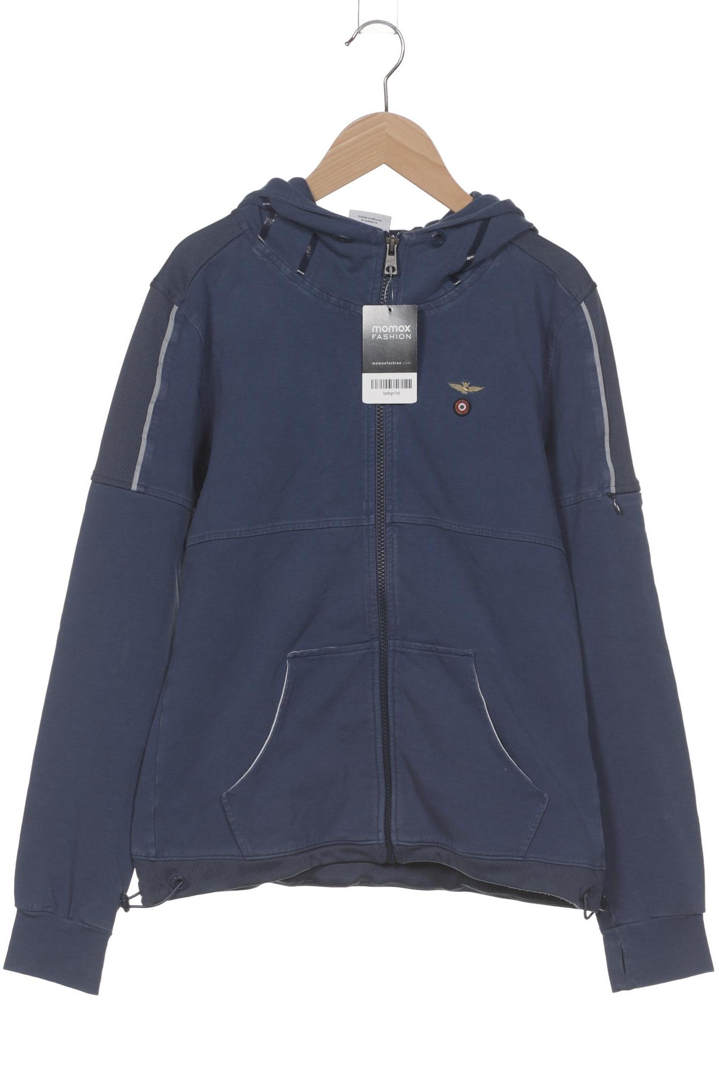 

Aeronautica Militare Damen Kapuzenpullover, blau, Gr. 38
