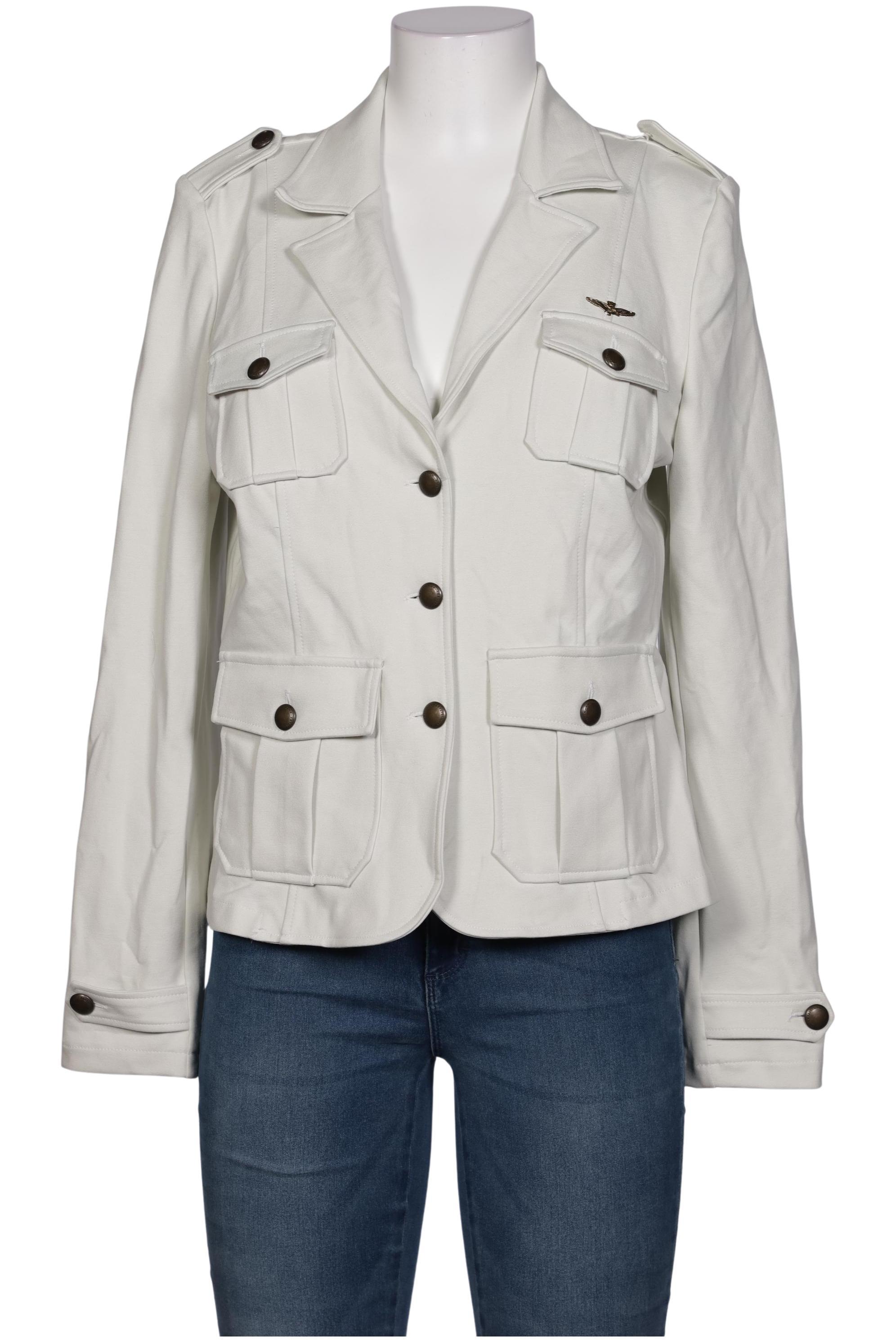 

Aeronautica Militare Damen Blazer, weiß, Gr. 48
