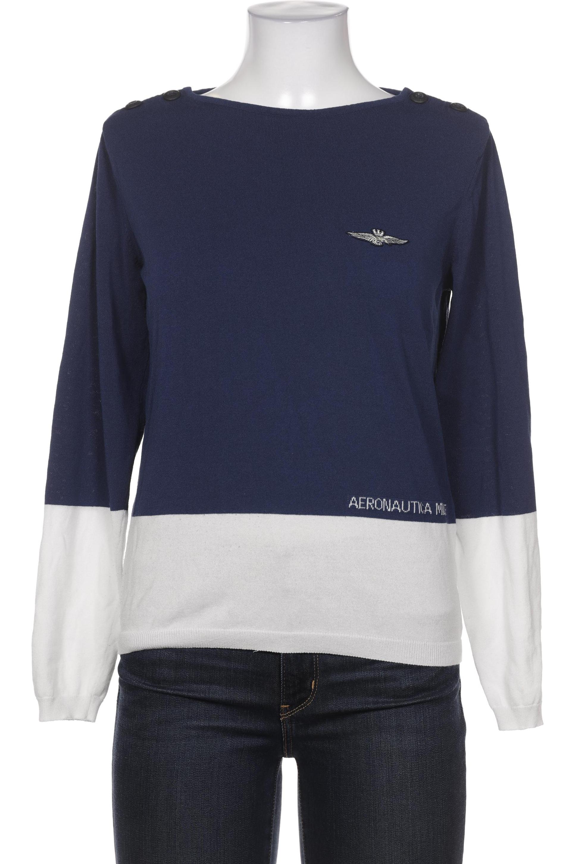 

Aeronautica Militare Damen Pullover, marineblau, Gr. 38