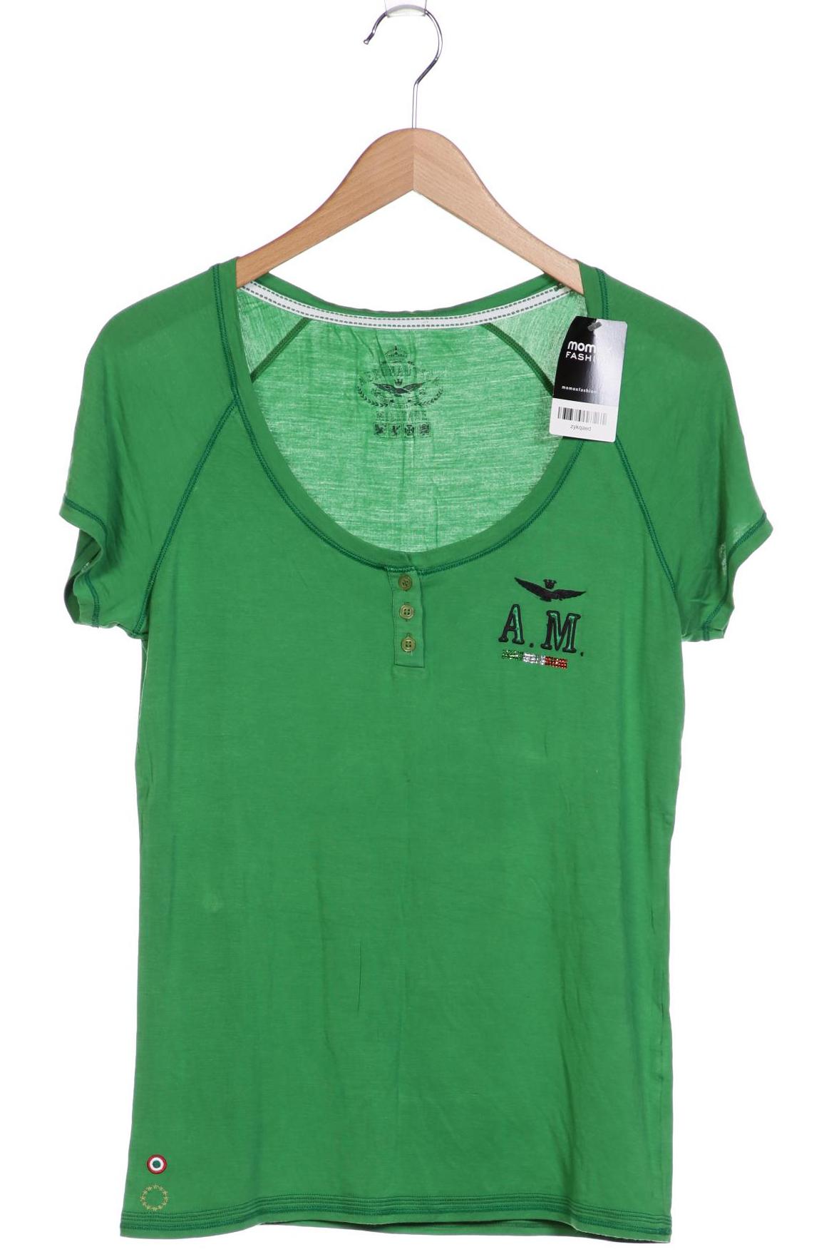 

Aeronautica Militare Damen T-Shirt, grün, Gr. 38