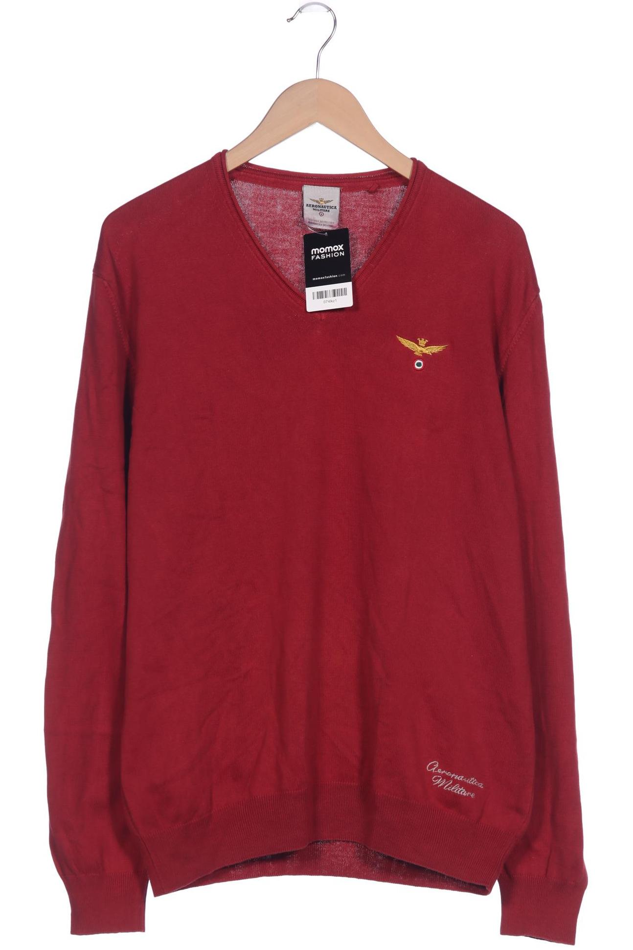 

Aeronautica Militare Herren Pullover, rot, Gr. 56