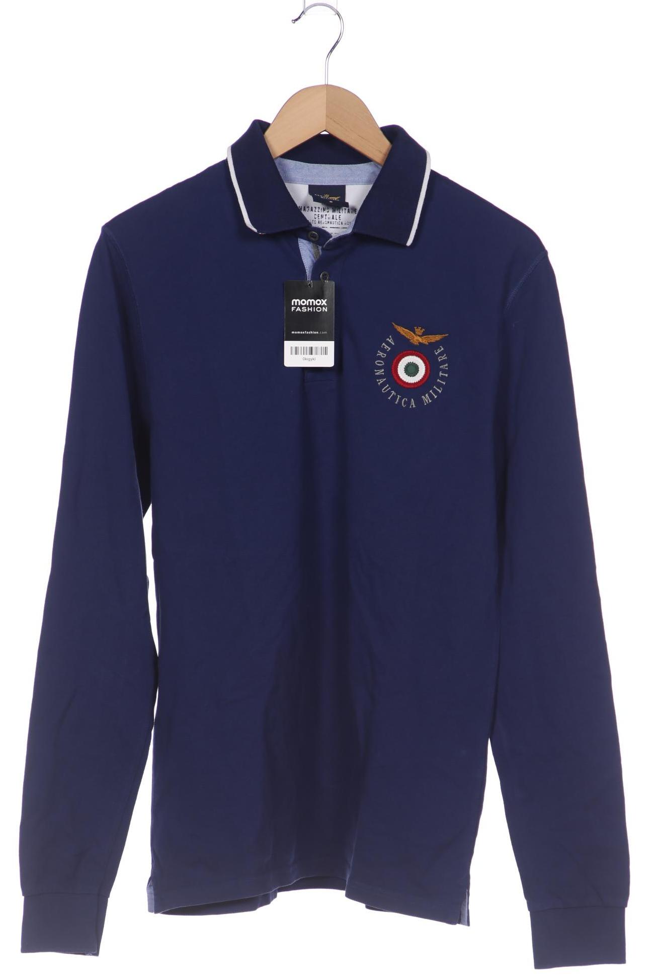 

Aeronautica Militare Herren Poloshirt, marineblau, Gr. 52