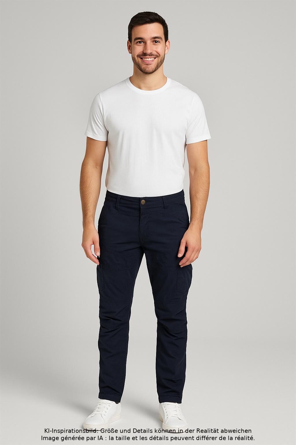 

Aeronautica Militare Herren Stoffhose, marineblau, Gr. 52