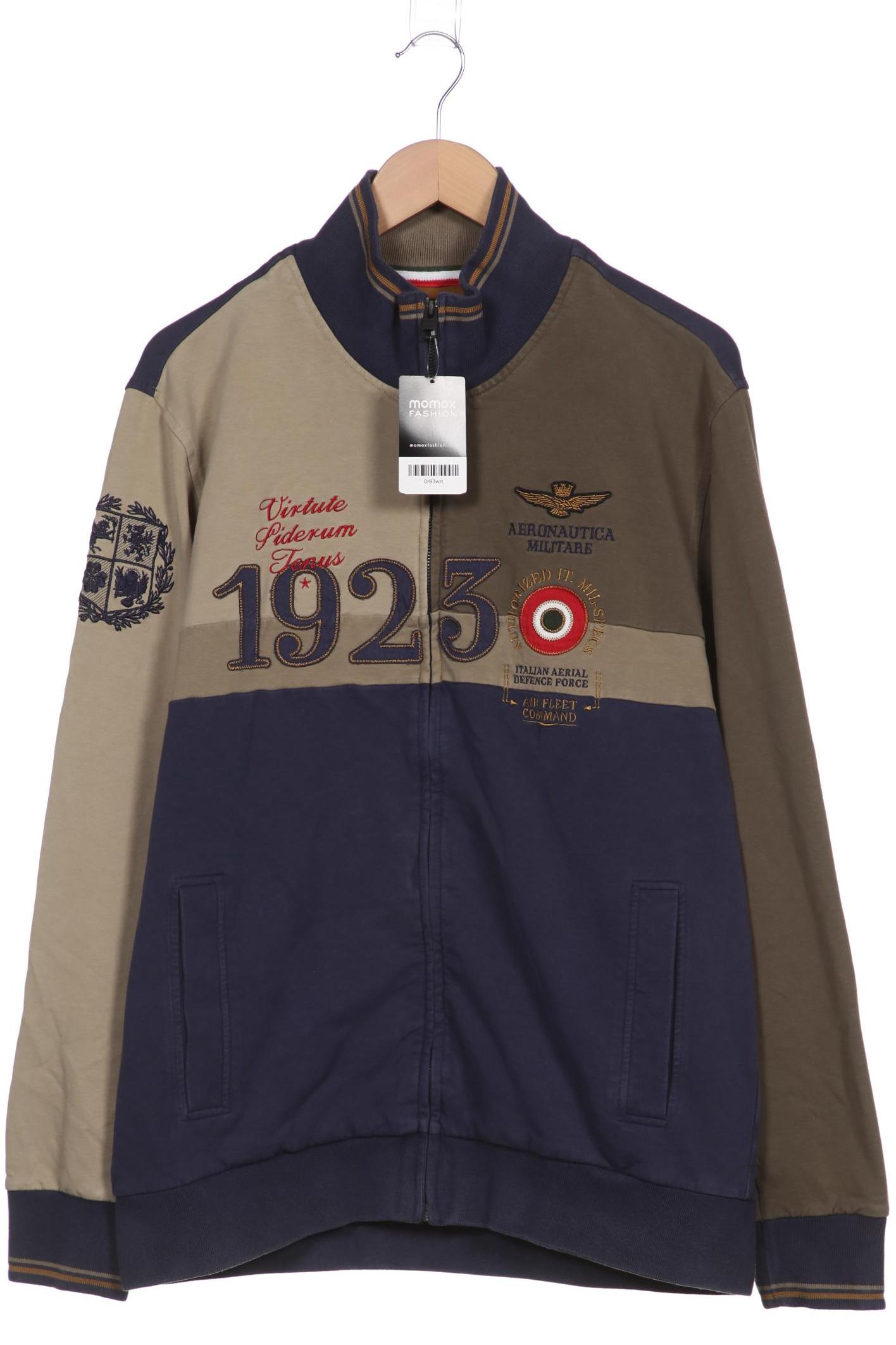 

Aeronautica Militare Herren Strickjacke, marineblau, Gr. 56