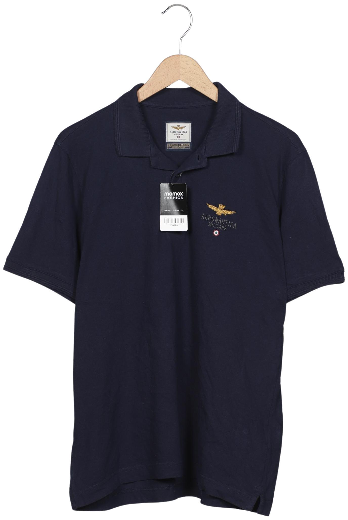 

Aeronautica Militare Herren Poloshirt, marineblau, Gr. 54