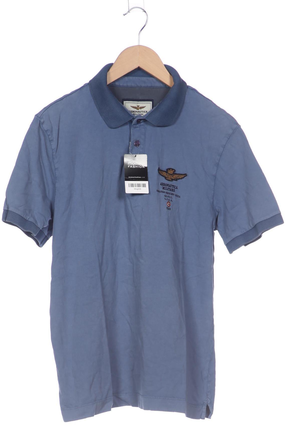 Thumbnail - Aeronautica Militare Herren Poloshirt, blau, Gr. 54