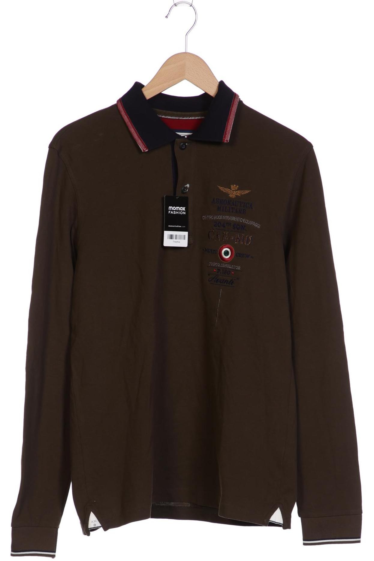 

Aeronautica Militare Herren Poloshirt, grün, Gr. 52