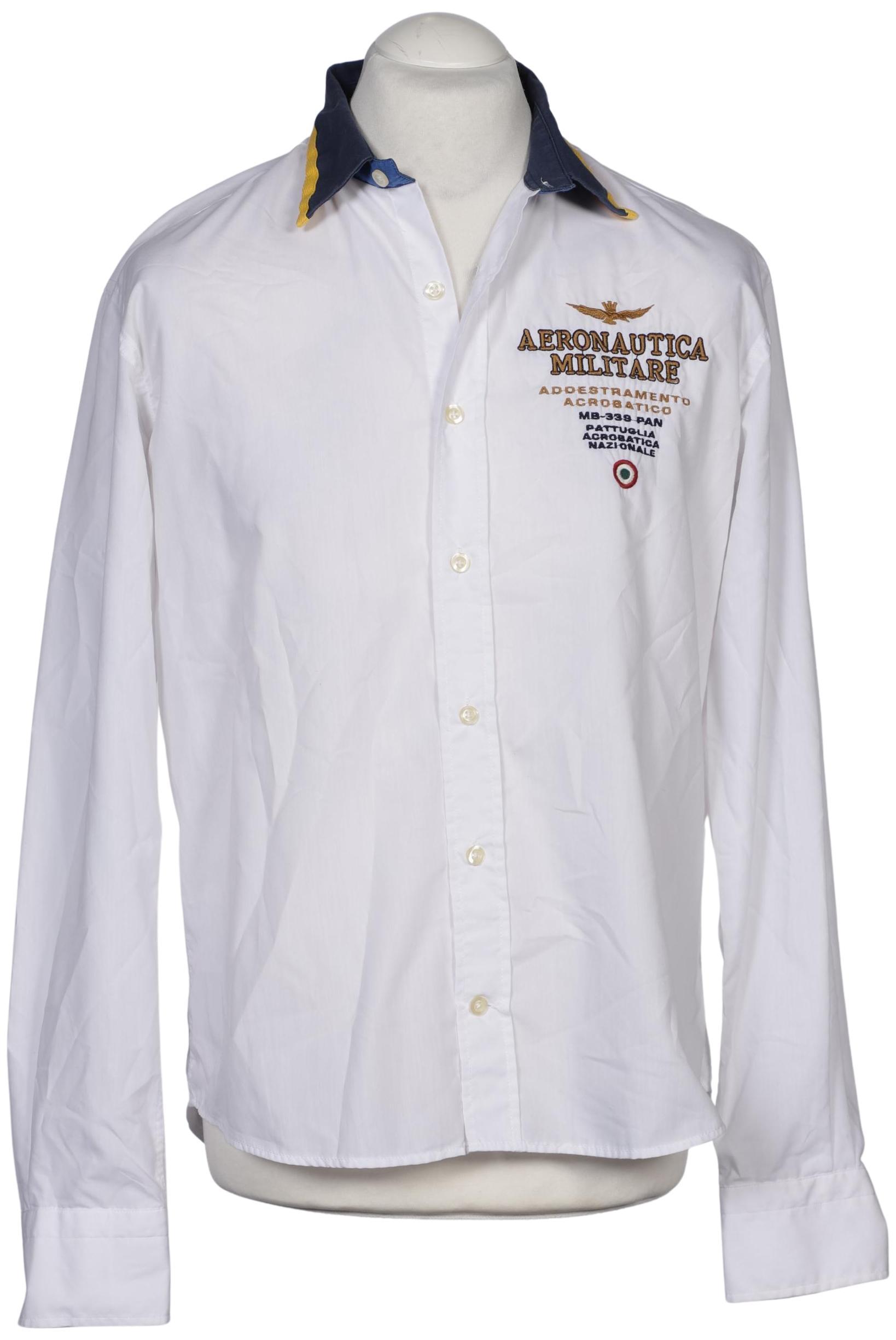 

Aeronautica Militare Herren Hemd, weiß, Gr. 48