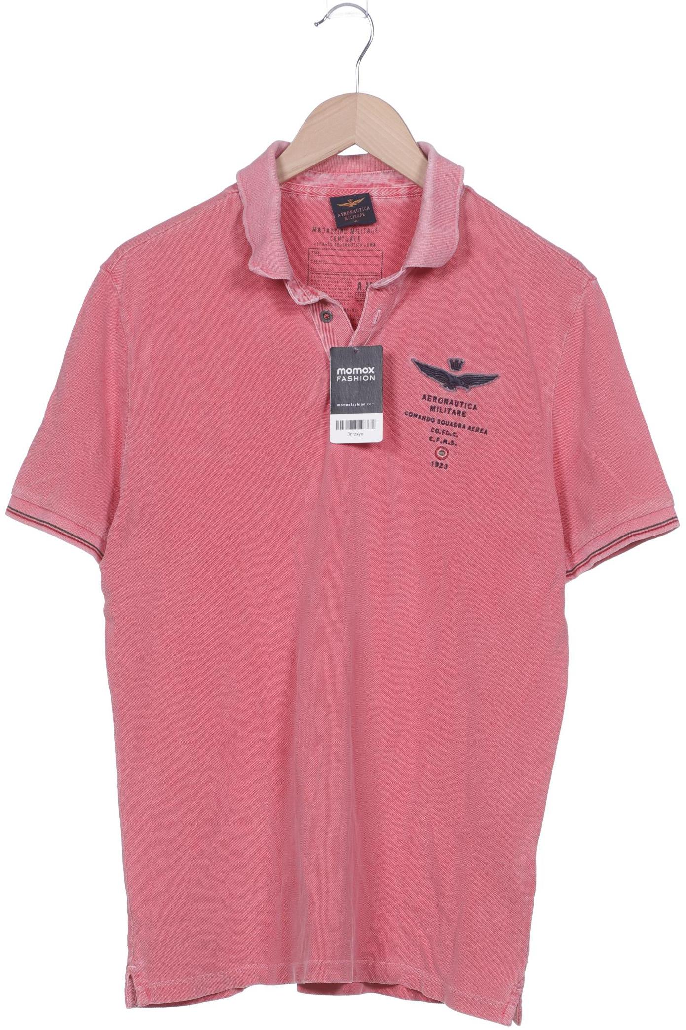 

Aeronautica Militare Herren Poloshirt, pink, Gr. 52