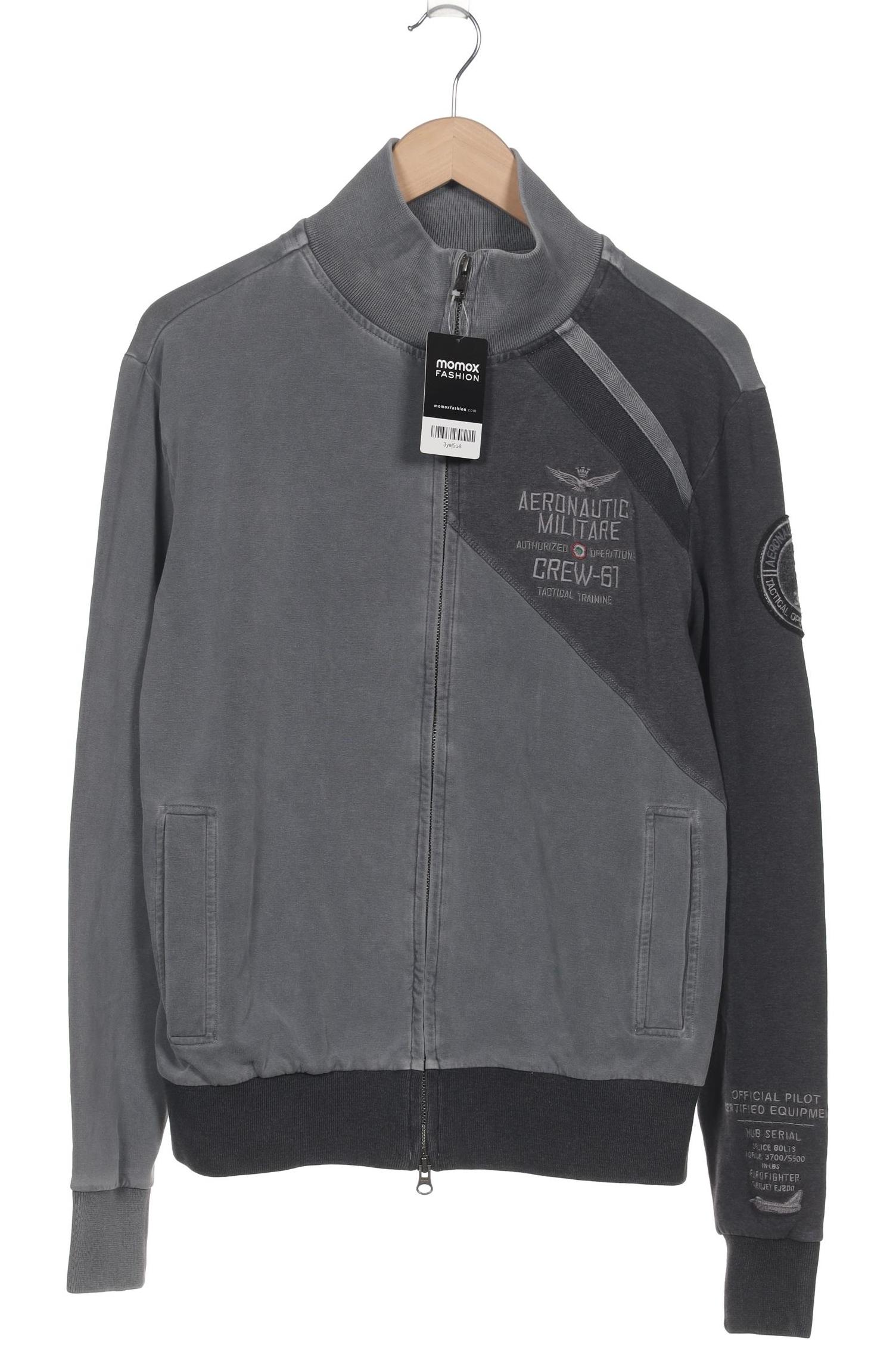 

Aeronautica Militare Herren Sweatshirt, grau, Gr. 52