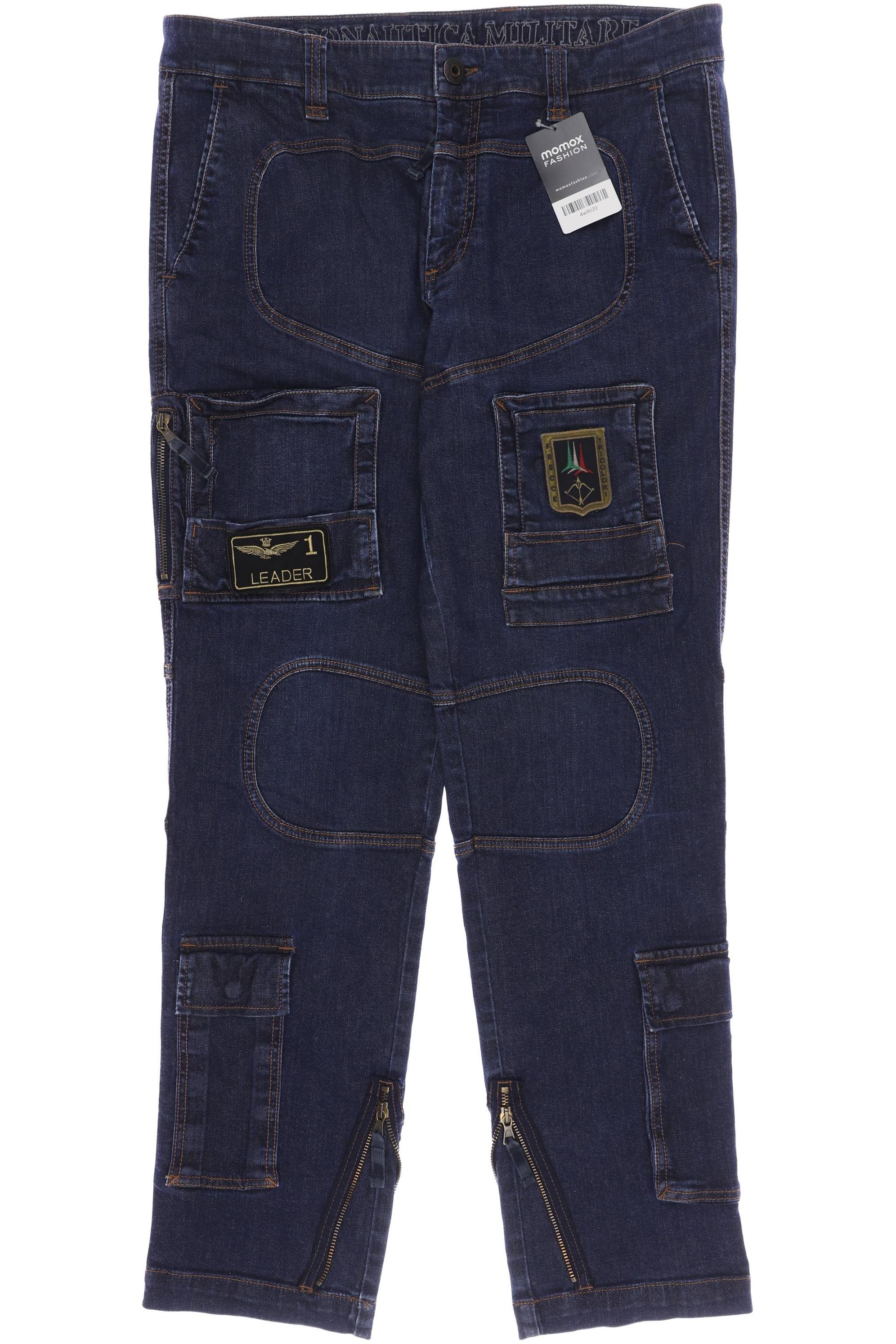 

Aeronautica Militare Herren Jeans, blau