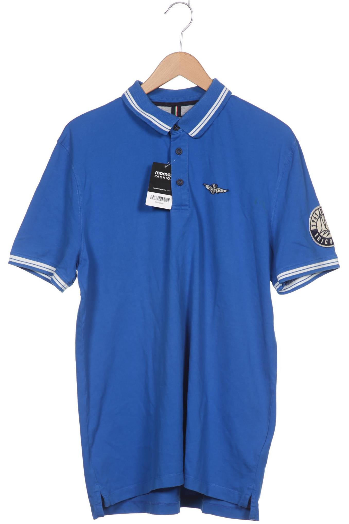 

Aeronautica Militare Herren Poloshirt, blau, Gr. 58