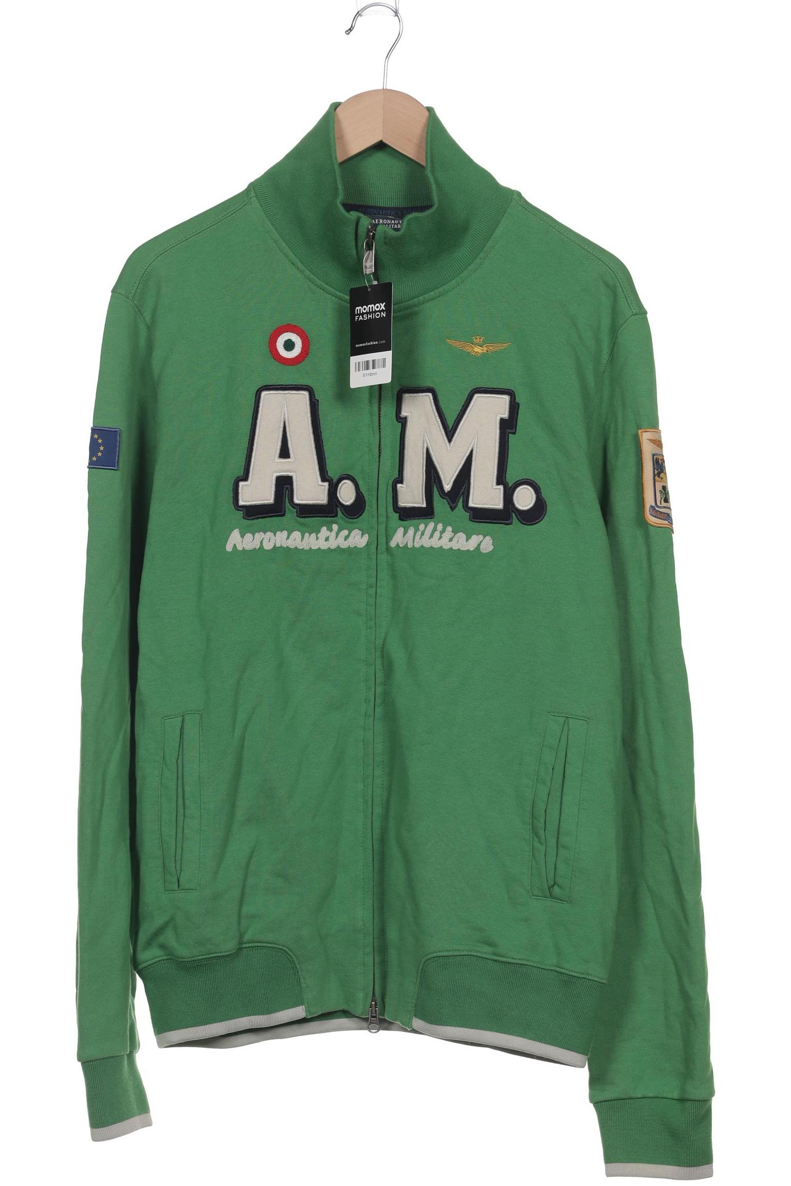 

Aeronautica Militare Herren Sweatshirt, grün, Gr. 56