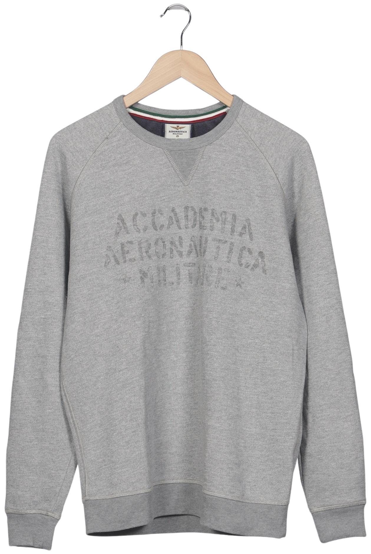 

Aeronautica Militare Herren Sweatshirt, grau, Gr. 54