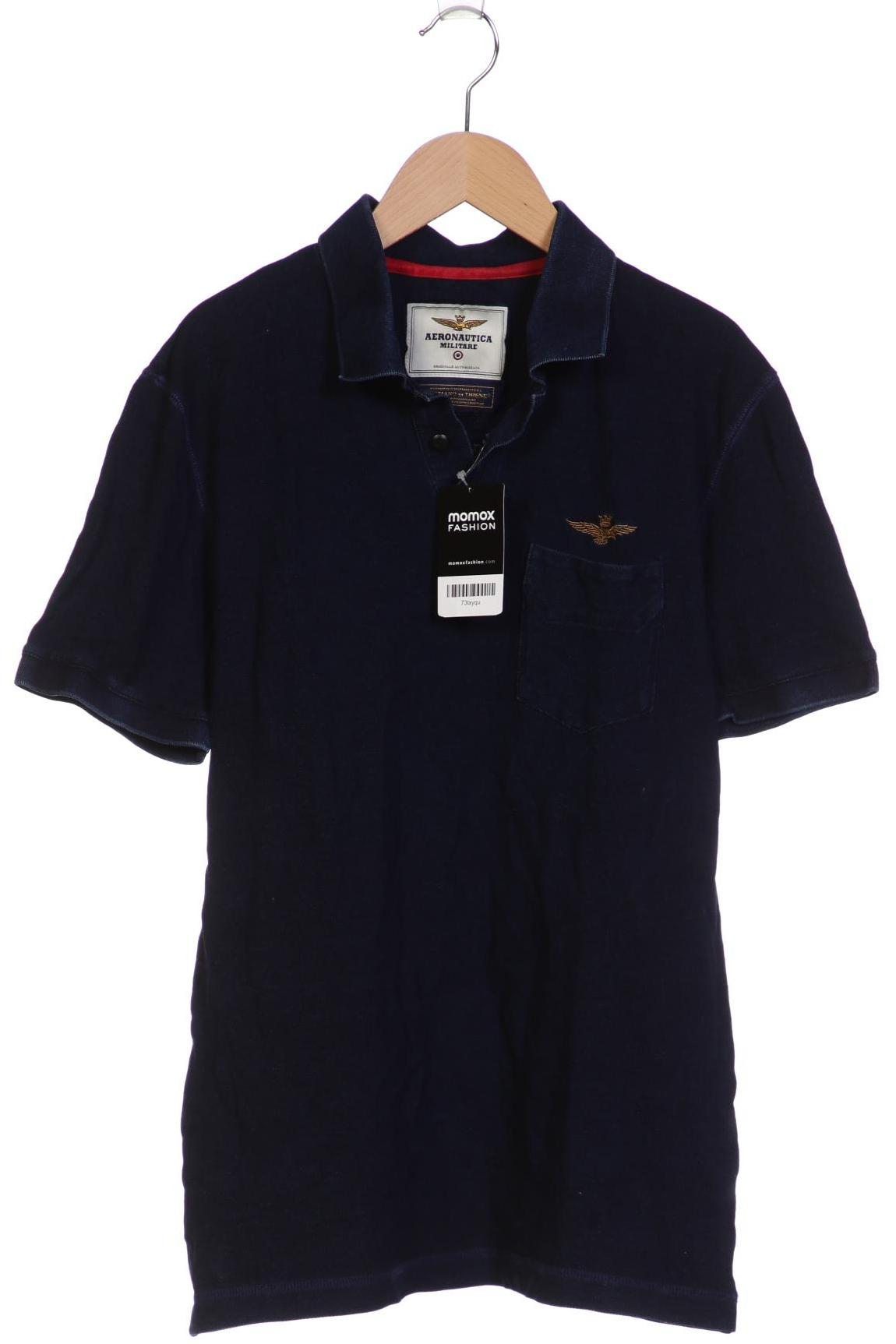 

Aeronautica Militare Herren Poloshirt, marineblau, Gr. 52