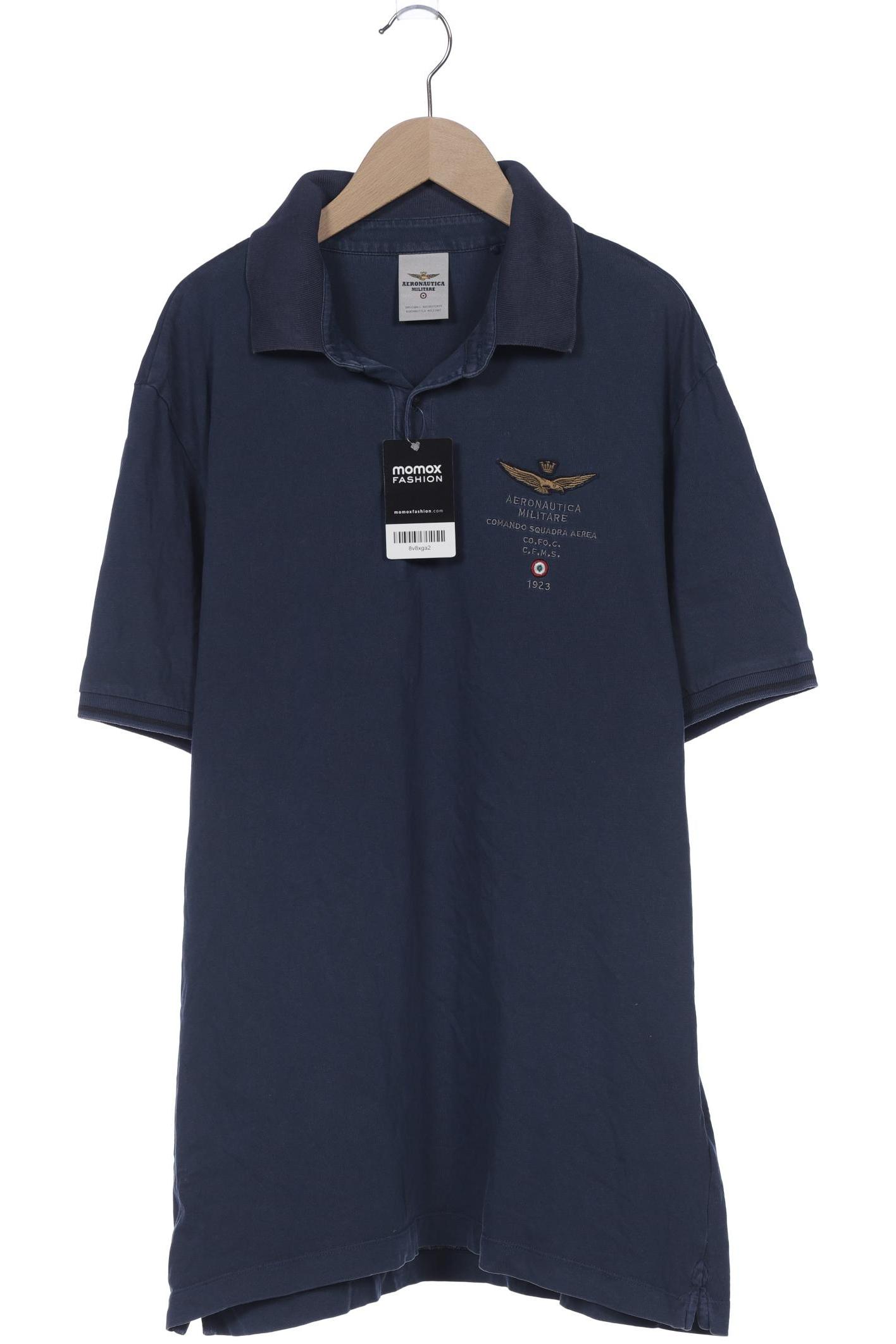 

Aeronautica Militare Herren Poloshirt, marineblau