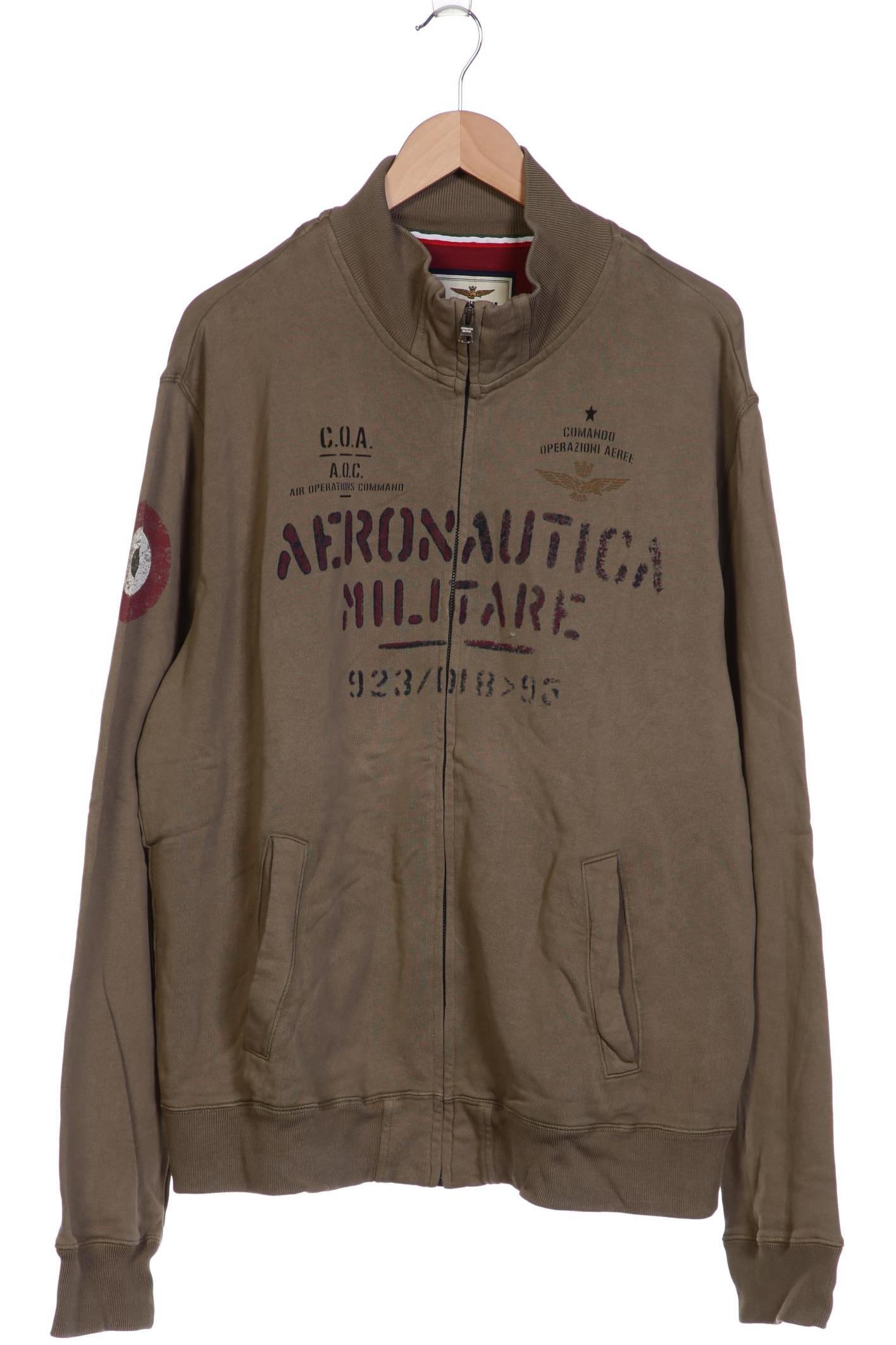 

Aeronautica Militare Herren Sweatshirt, grün, Gr. 58