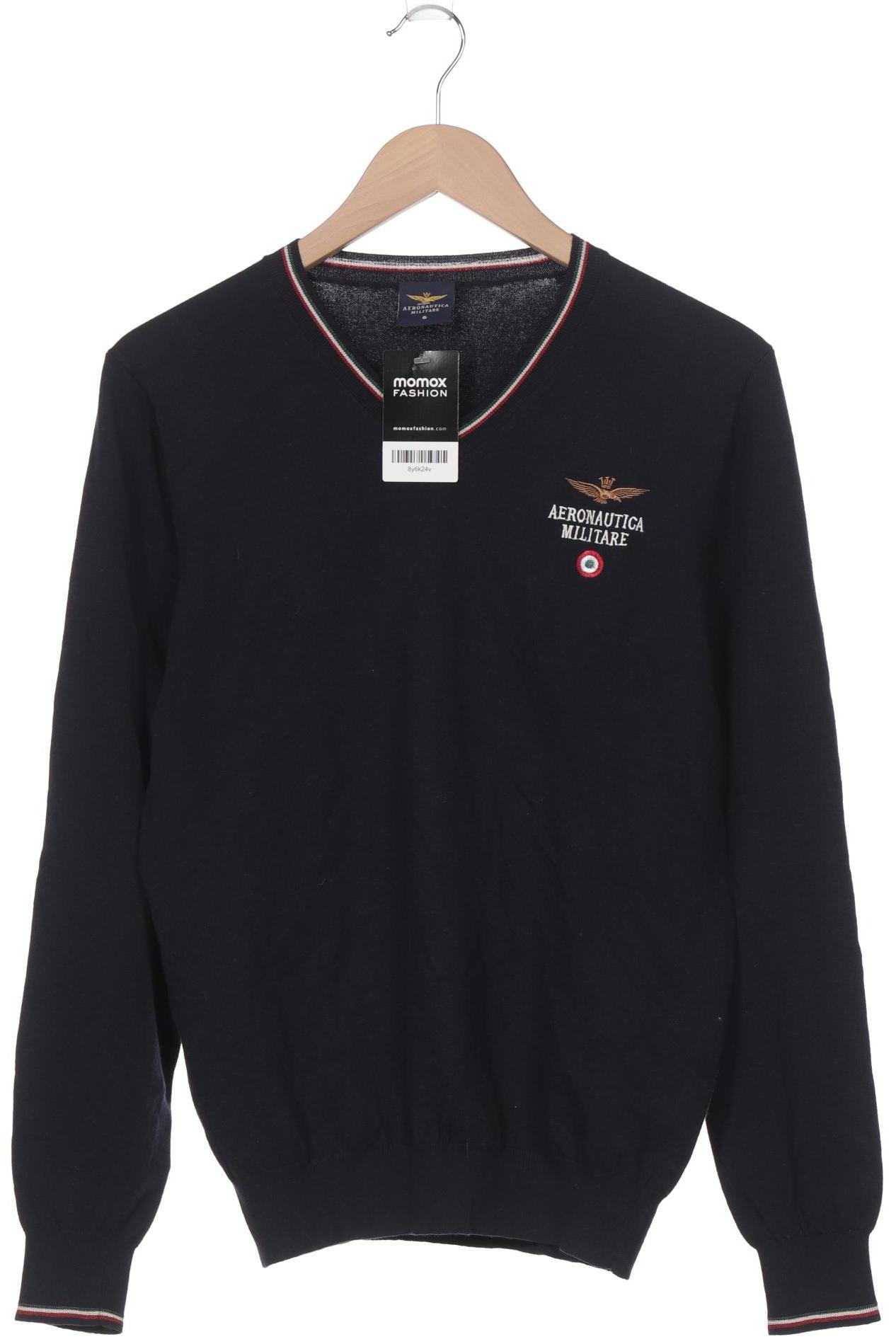 

Aeronautica Militare Herren Pullover, marineblau