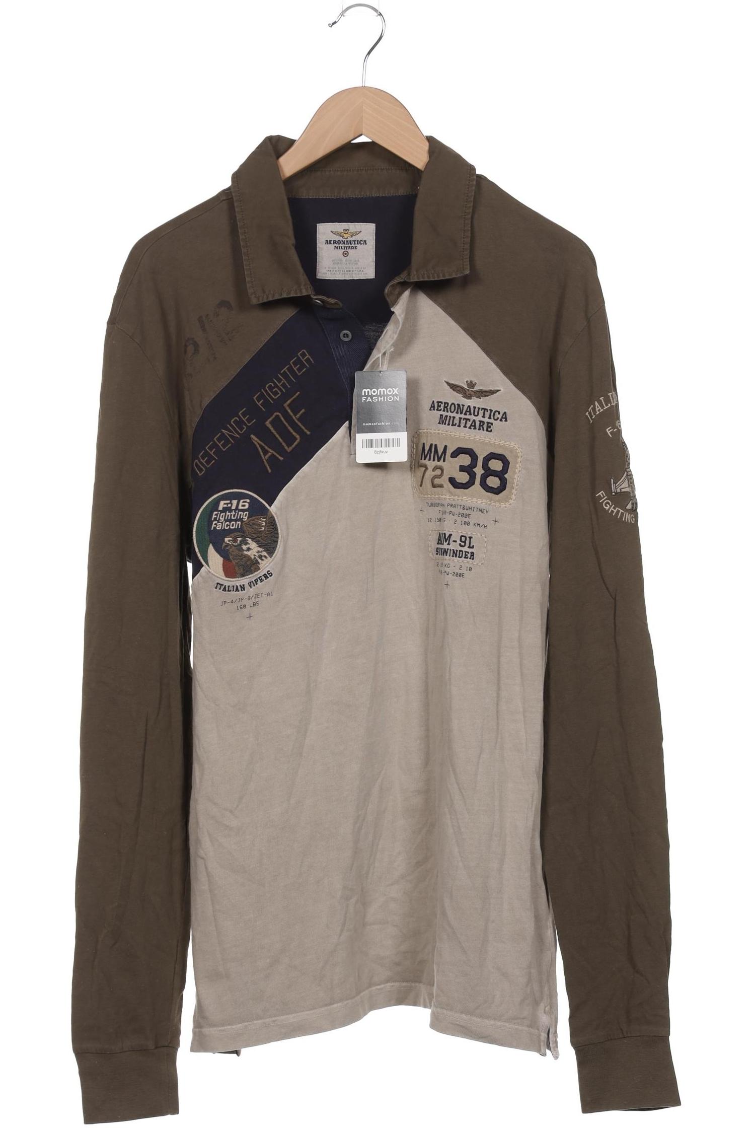 

Aeronautica Militare Herren Poloshirt, beige, Gr. 58