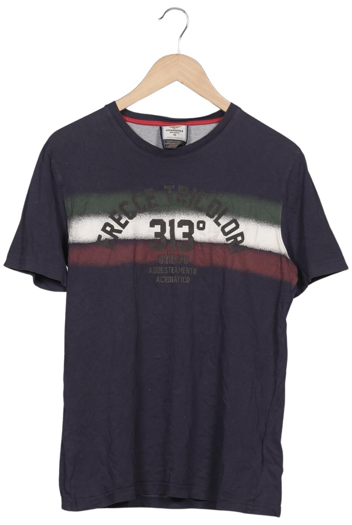 

Aeronautica Militare Herren T-Shirt, marineblau, Gr. 48