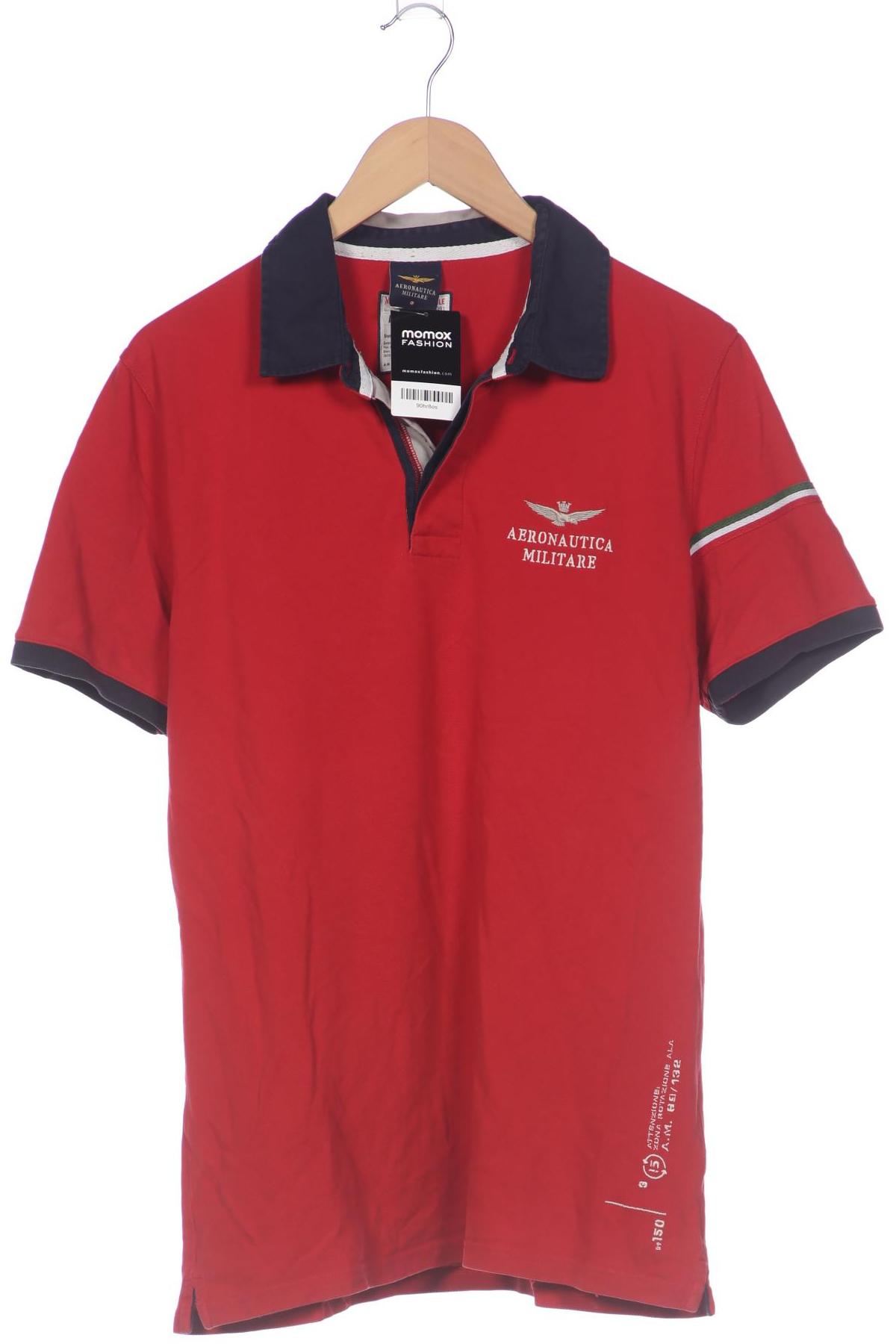 

Aeronautica Militare Herren Poloshirt, rot, Gr. 54