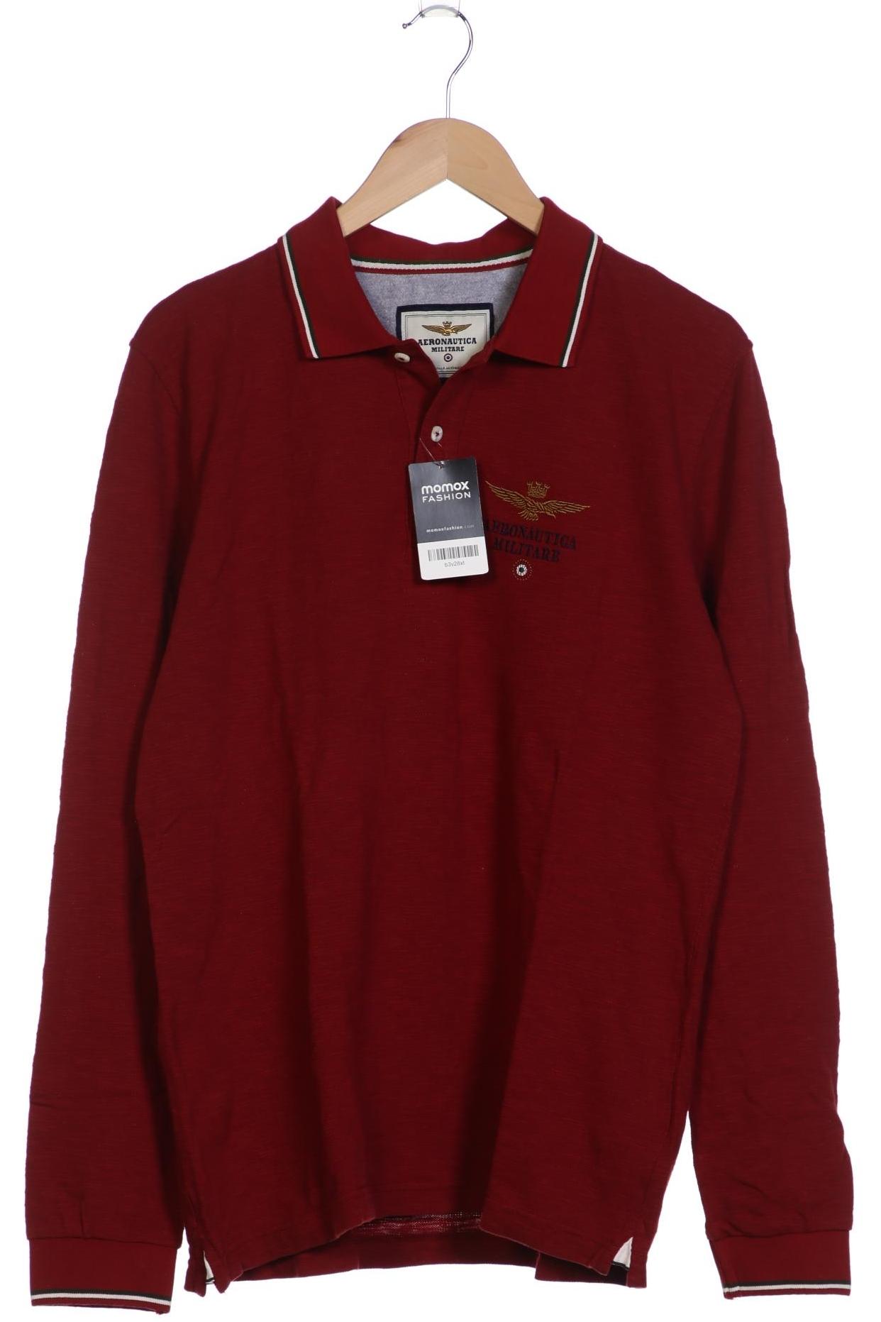 

Aeronautica Militare Herren Poloshirt, rot, Gr. 54