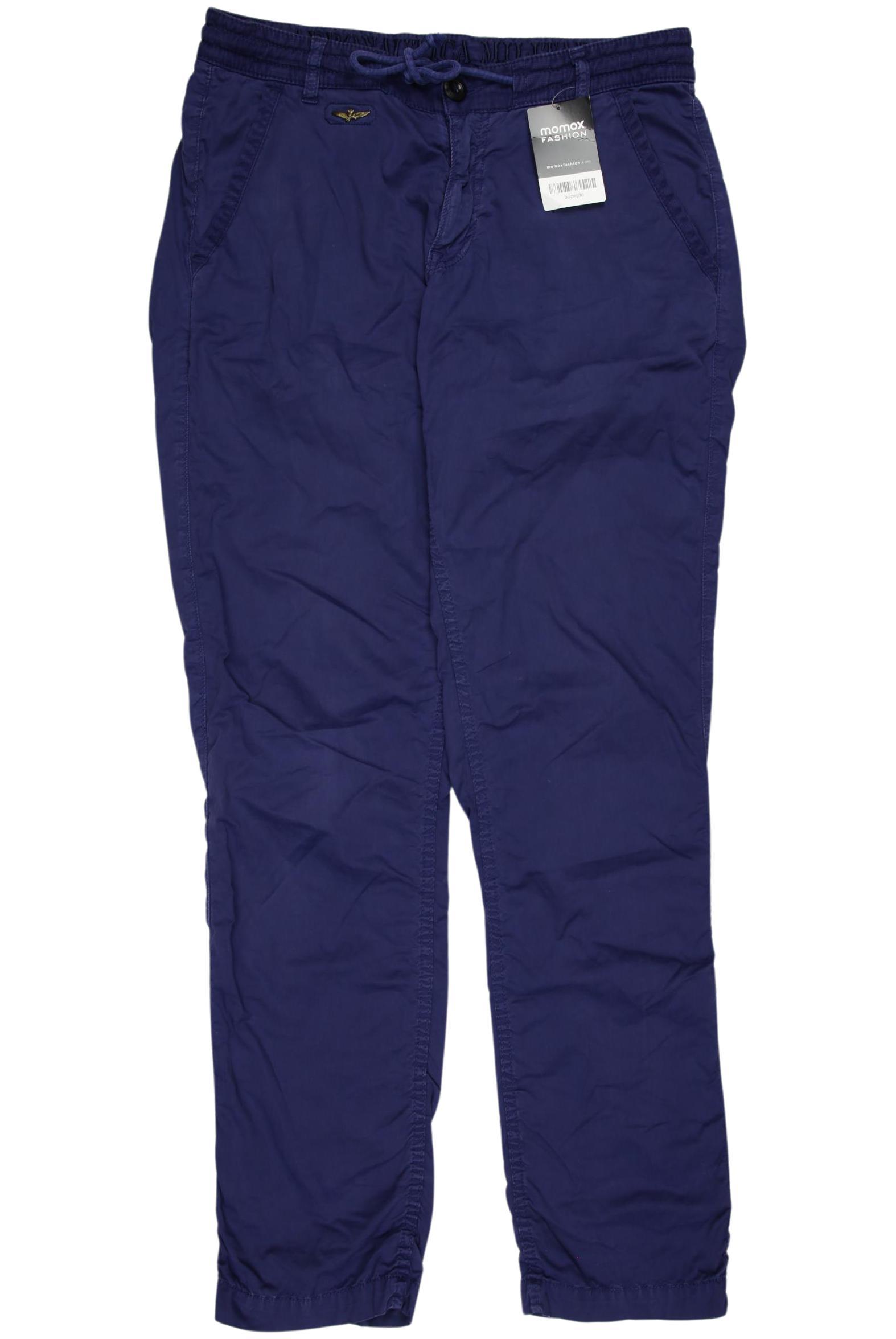 

Aeronautica Militare Herren Stoffhose, marineblau, Gr. 31