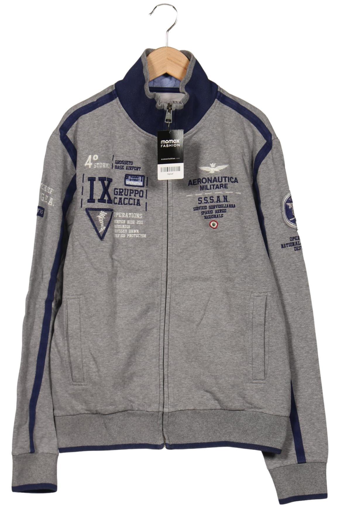 

Aeronautica Militare Herren Sweatshirt, grau, Gr. 48