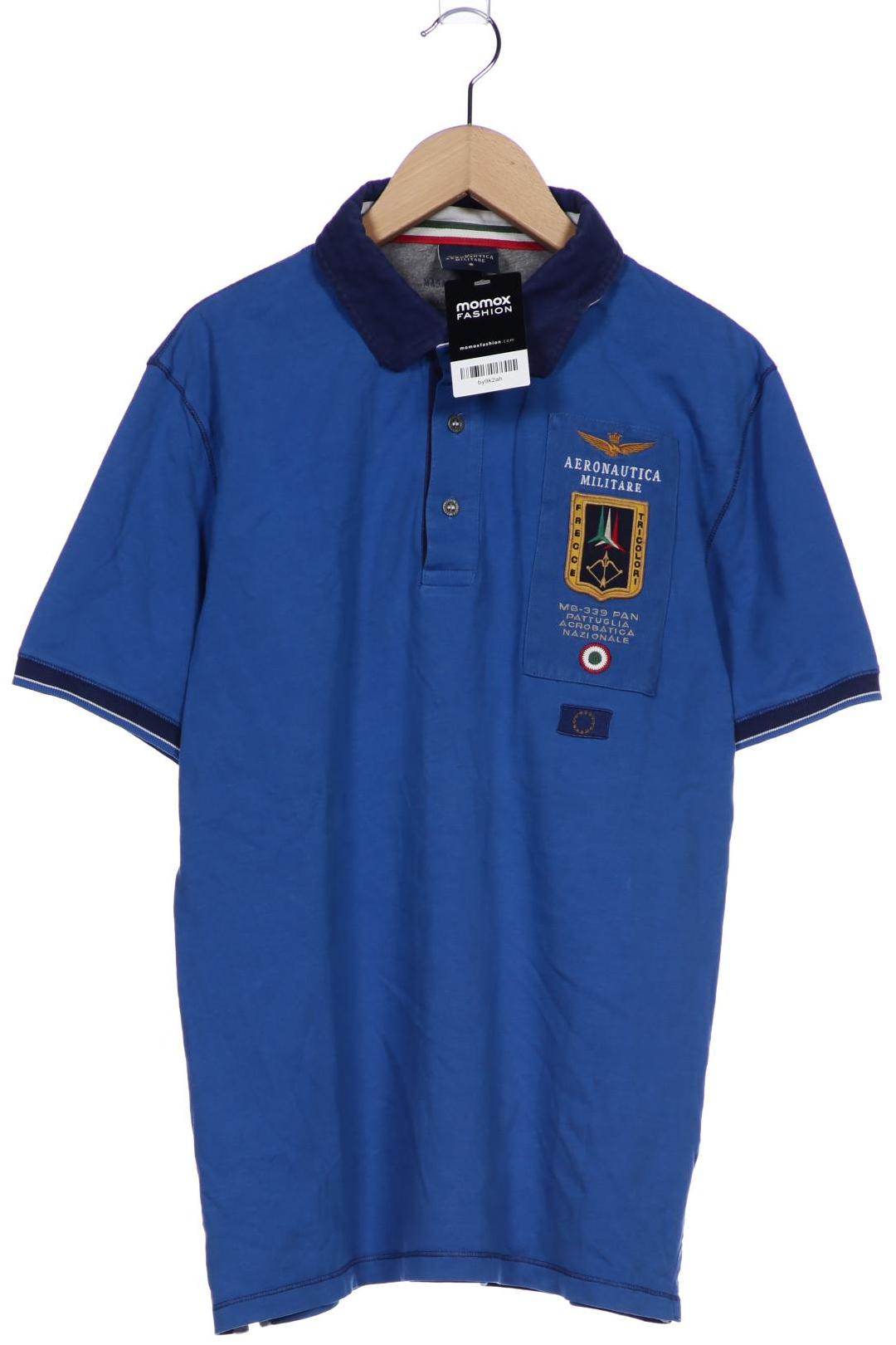 

Aeronautica Militare Herren Poloshirt, blau, Gr. 52