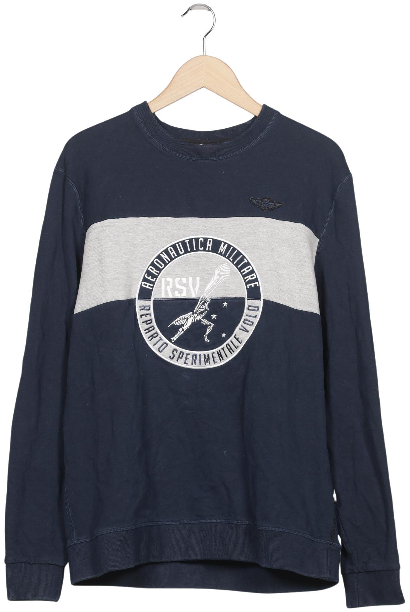 

Aeronautica Militare Herren Sweatshirt, marineblau, Gr. 54