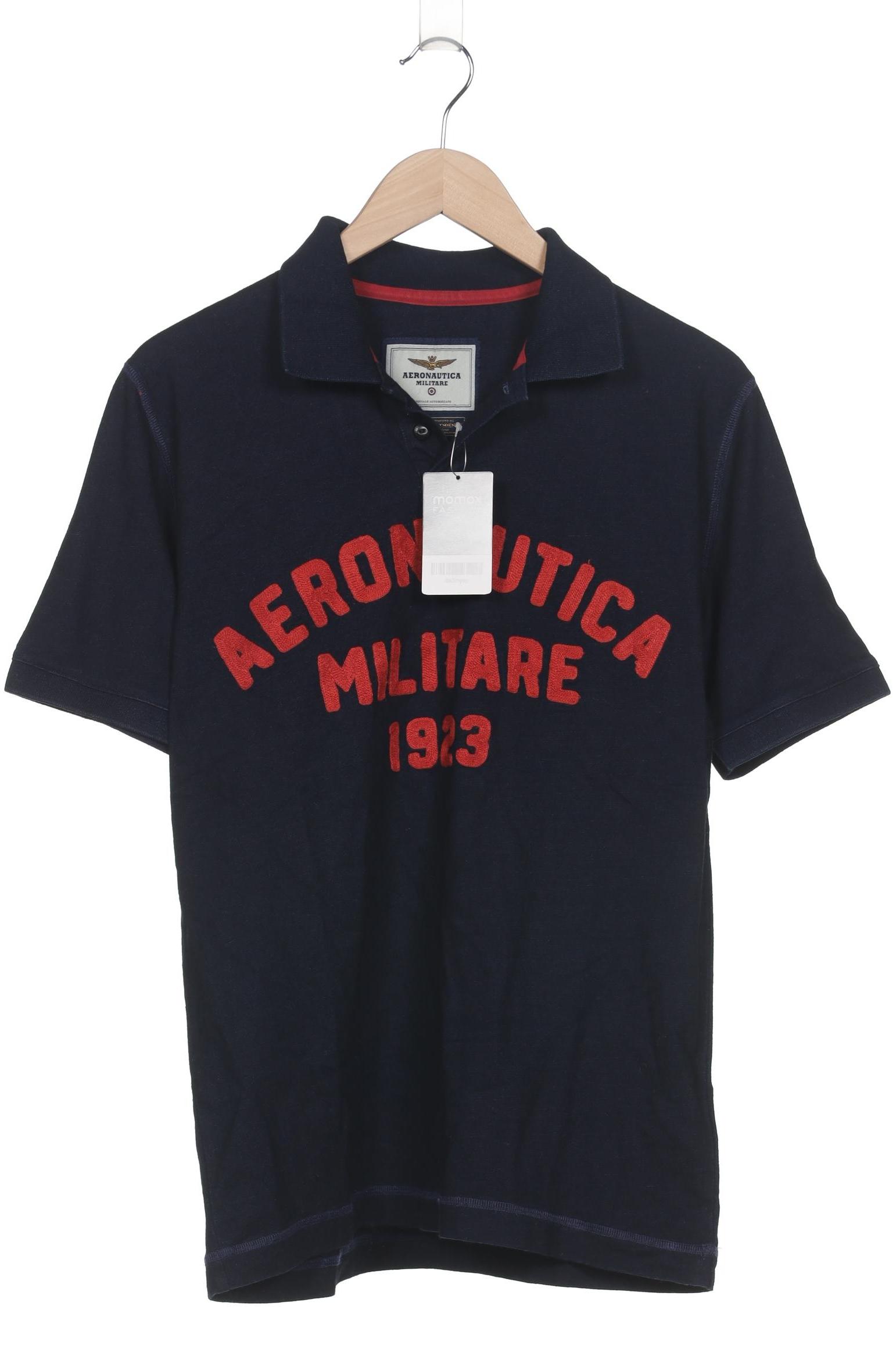 

Aeronautica Militare Herren Poloshirt, marineblau, Gr. 52