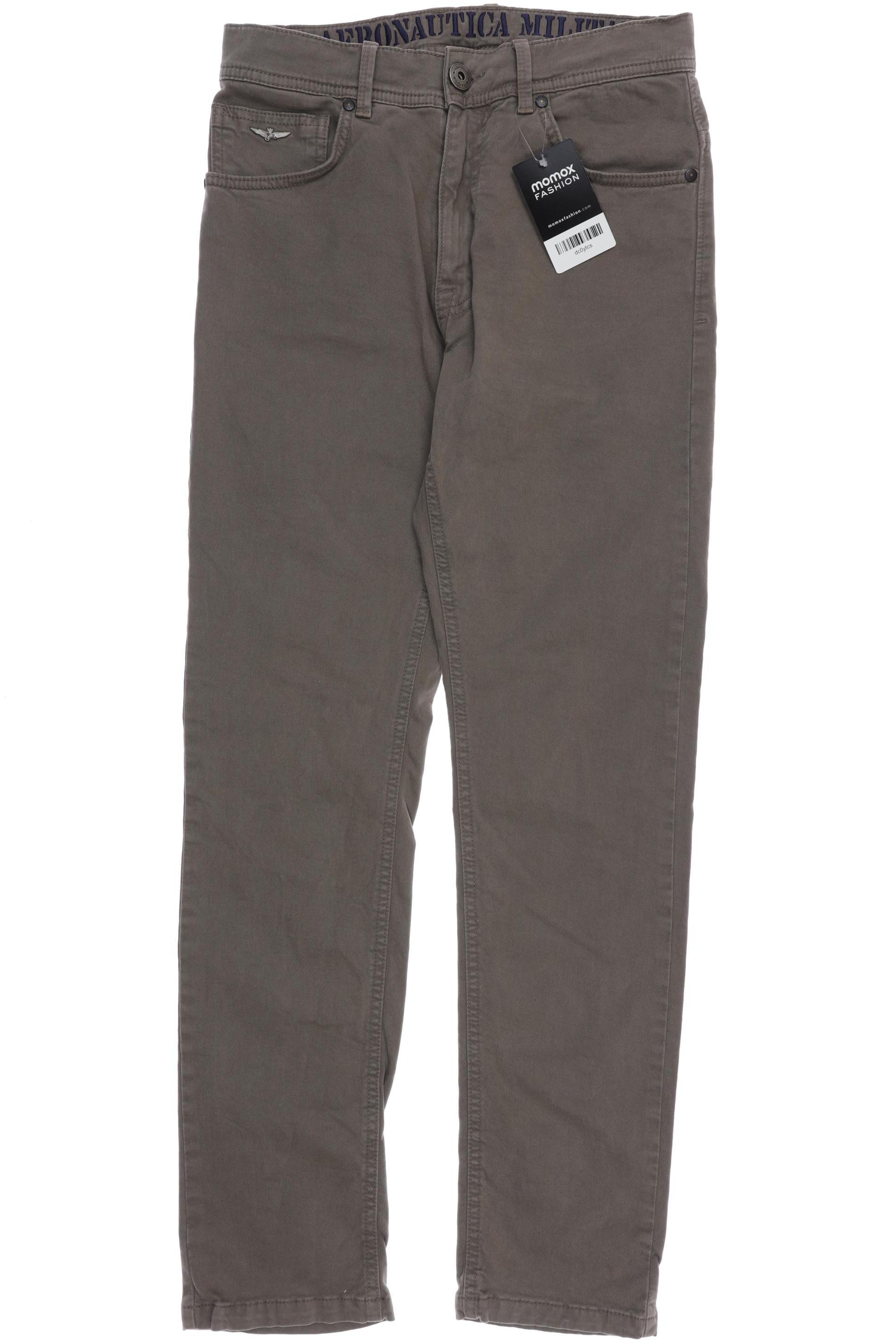 

Aeronautica Militare Herren Jeans, braun, Gr. 28