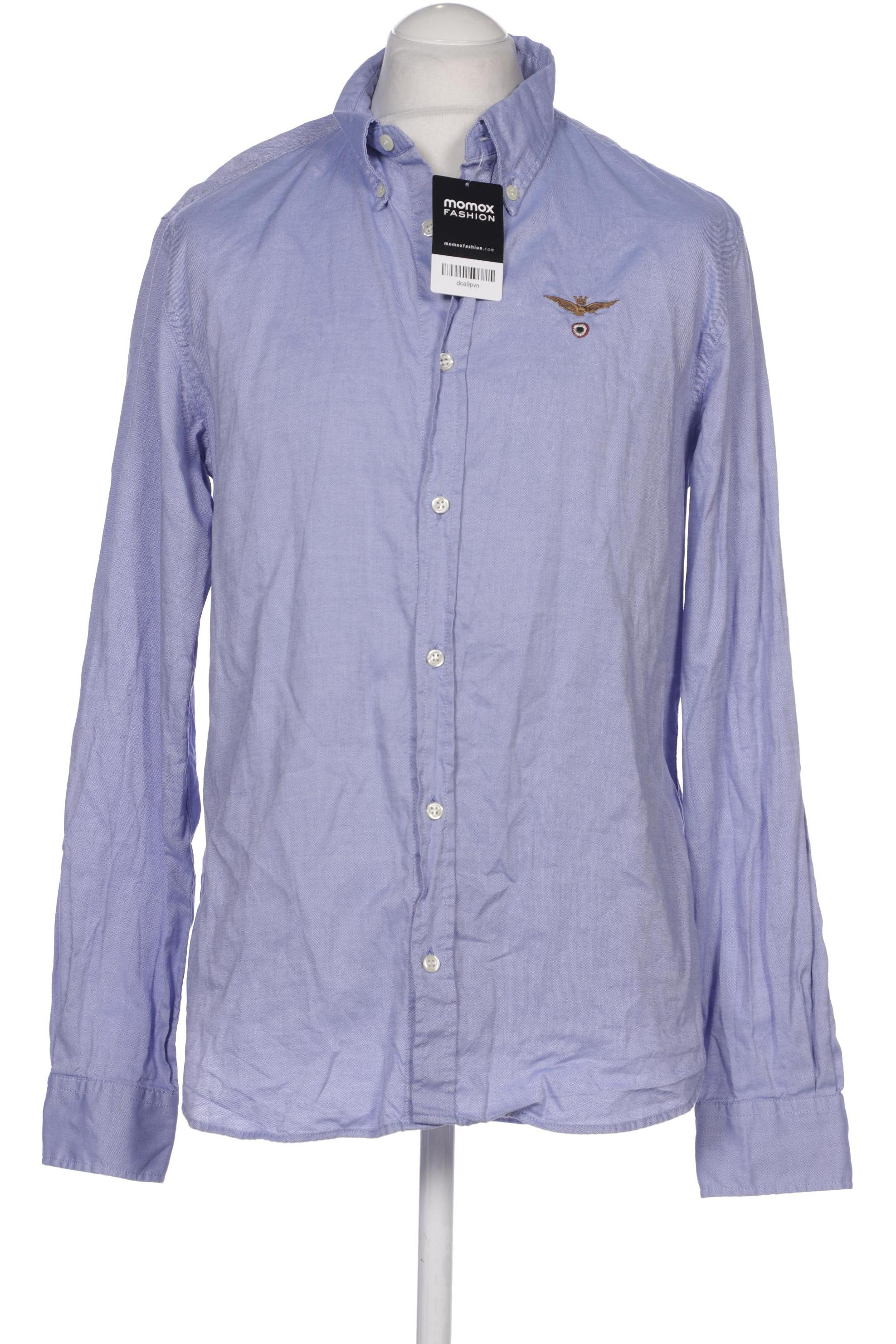 

Aeronautica Militare Herren Hemd, blau, Gr. 54