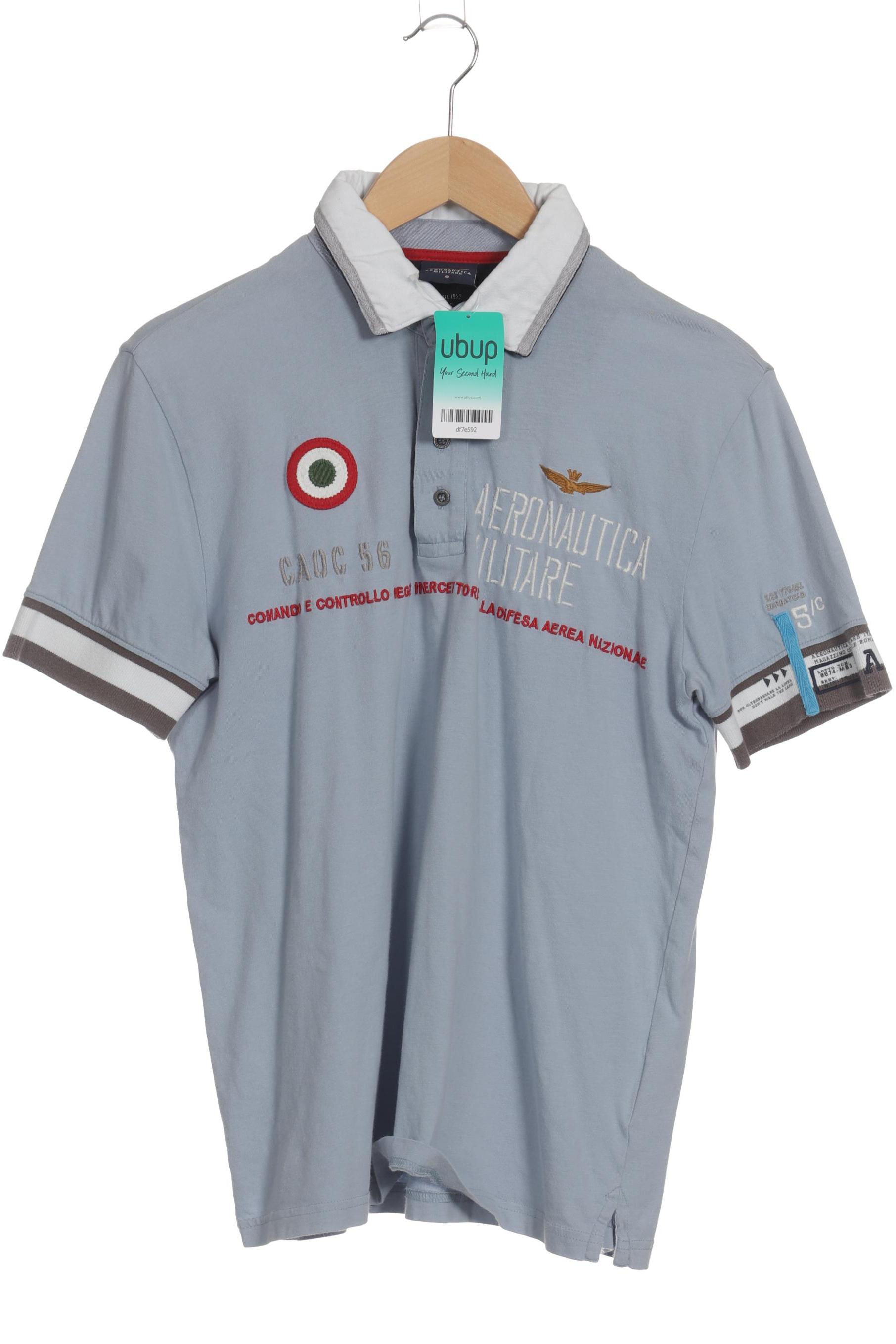 

Aeronautica Militare Herren Poloshirt, blau, Gr. 48