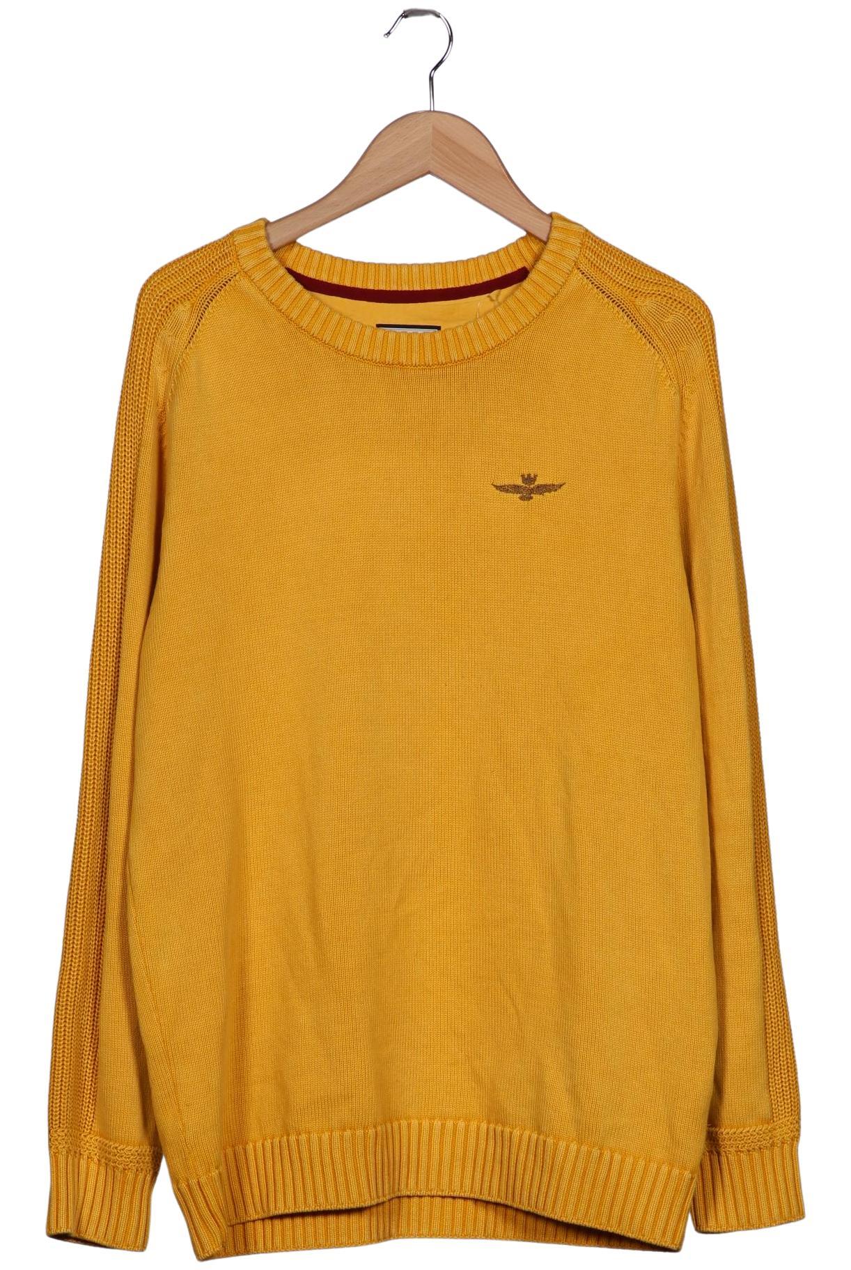 

Aeronautica Militare Herren Pullover, gelb, Gr. 56