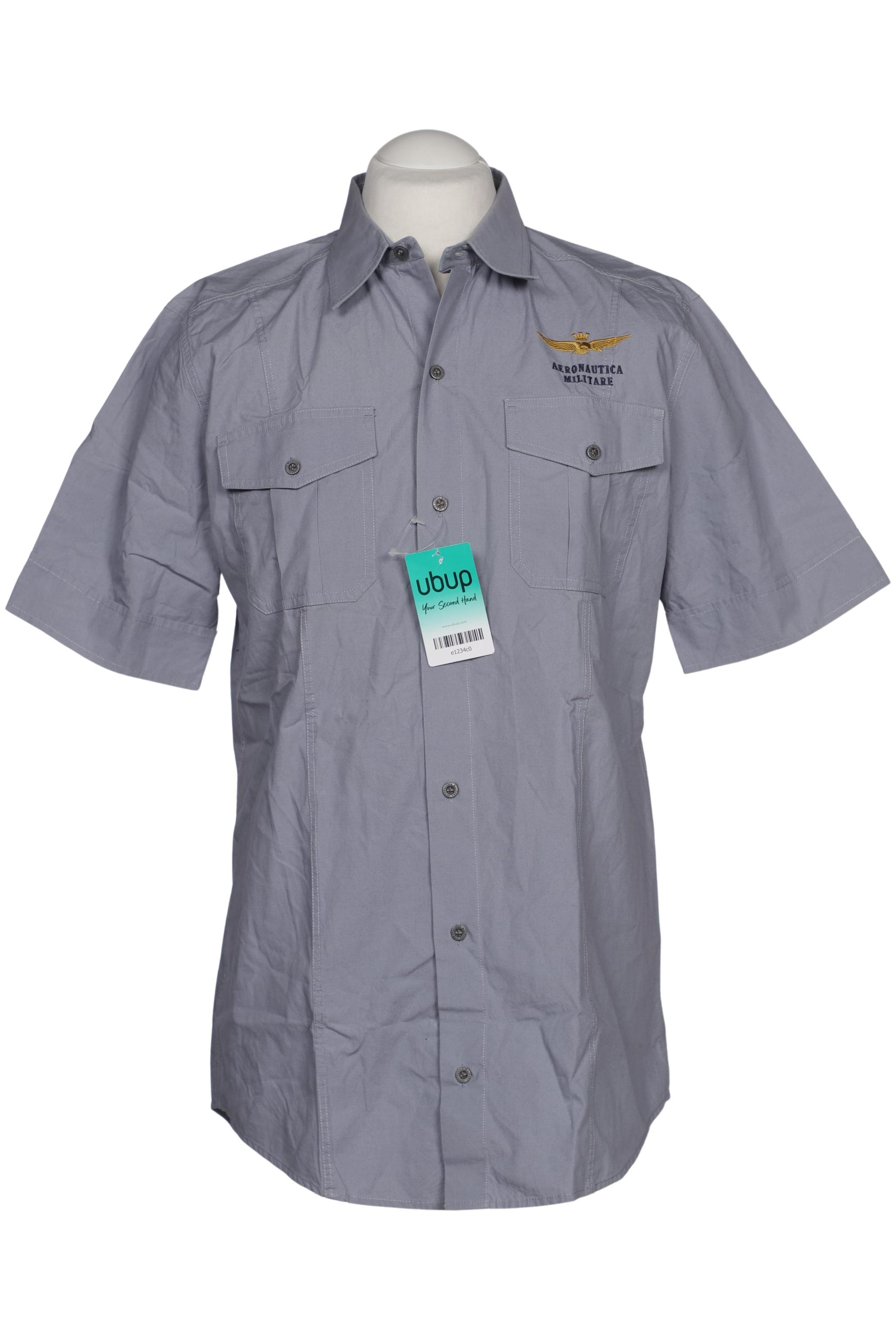 

Aeronautica Militare Herren Hemd, hellblau, Gr. 52