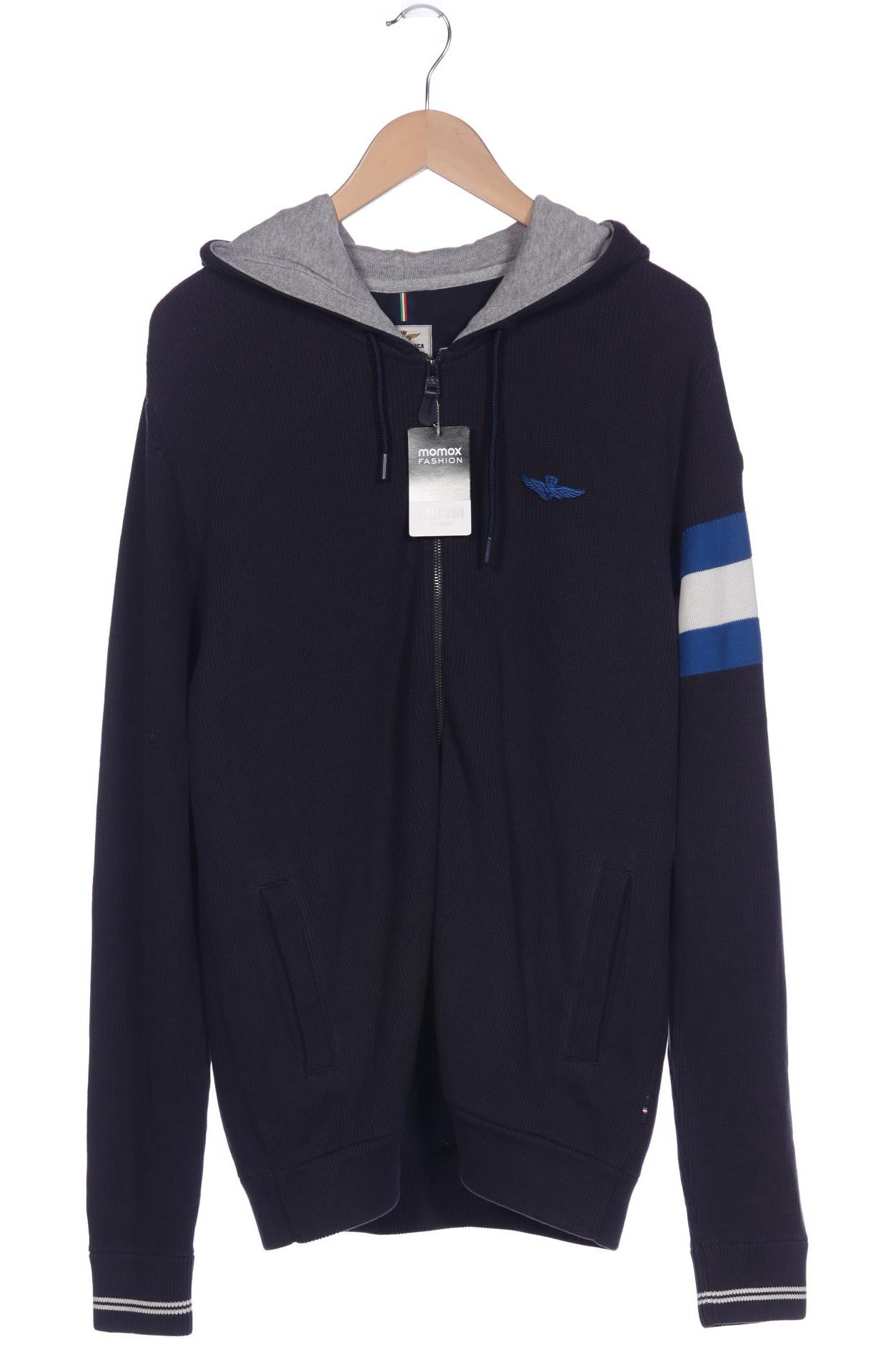 

Aeronautica Militare Herren Kapuzenpullover, marineblau, Gr. 58