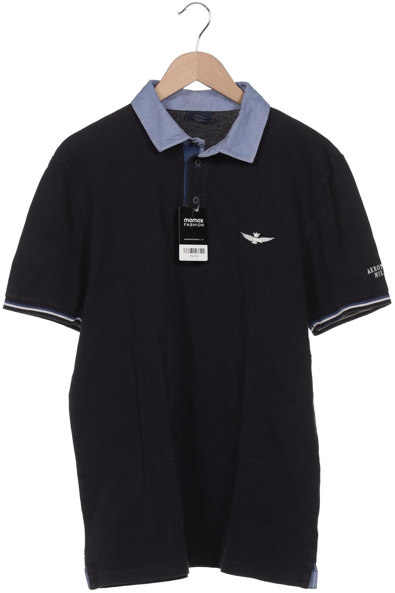 

Aeronautica Militare Herren Poloshirt, marineblau, Gr. 54
