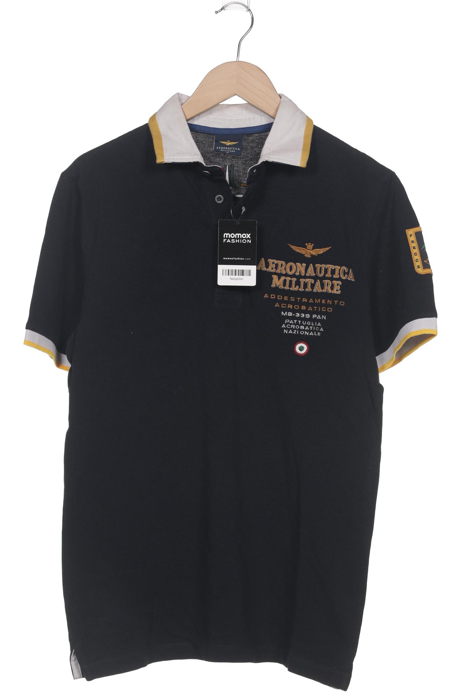 

Aeronautica Militare Herren Poloshirt, marineblau, Gr. 46