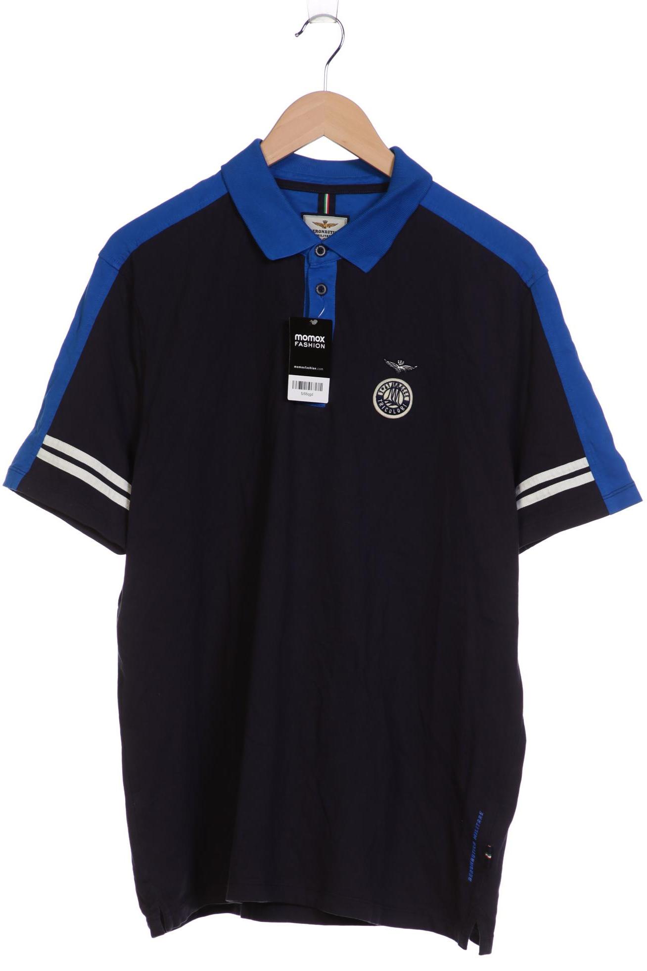 

Aeronautica Militare Herren Poloshirt, marineblau, Gr. 58