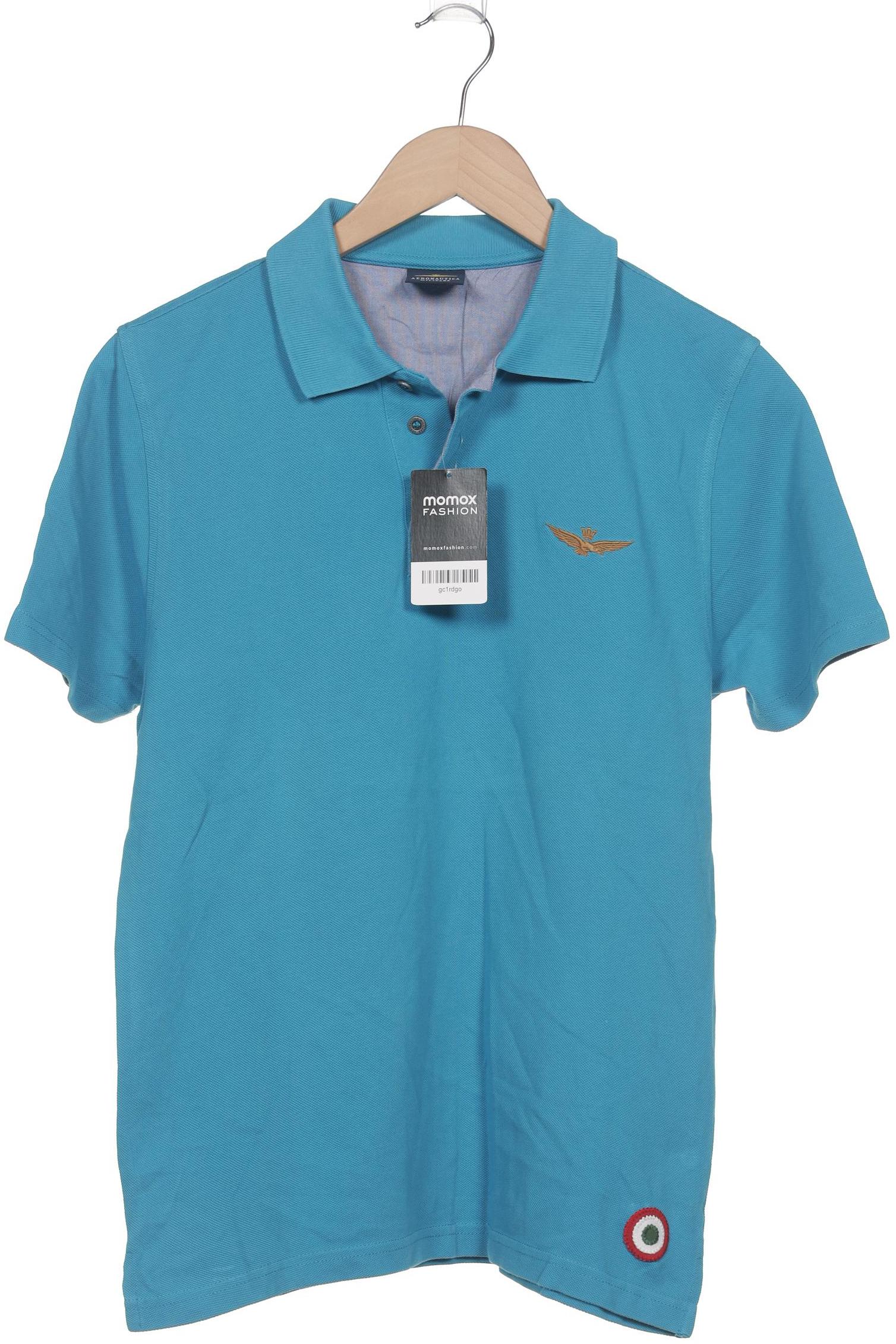 

Aeronautica Militare Herren Poloshirt, blau, Gr. 46