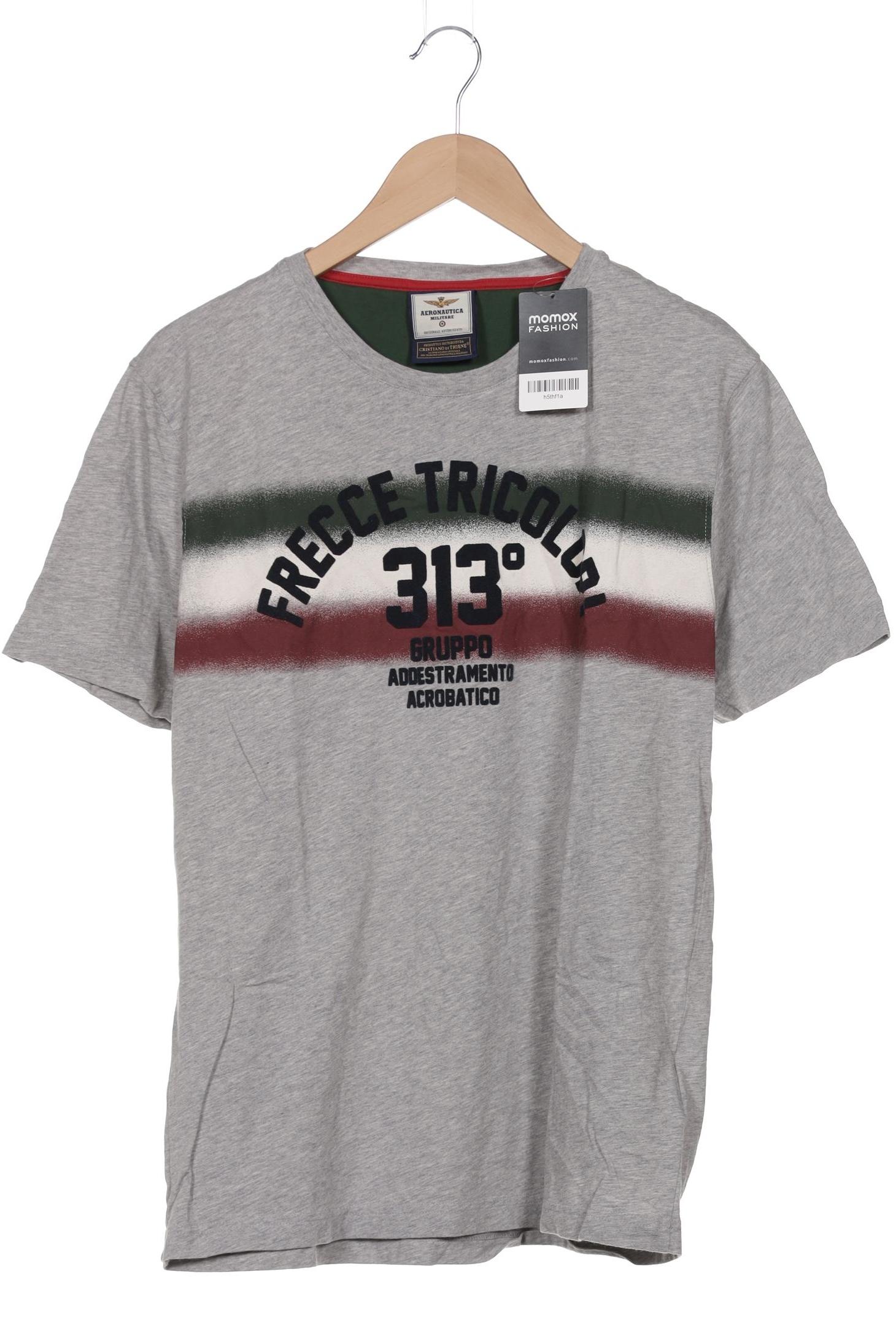 

Aeronautica Militare Herren T-Shirt, grau, Gr. 52