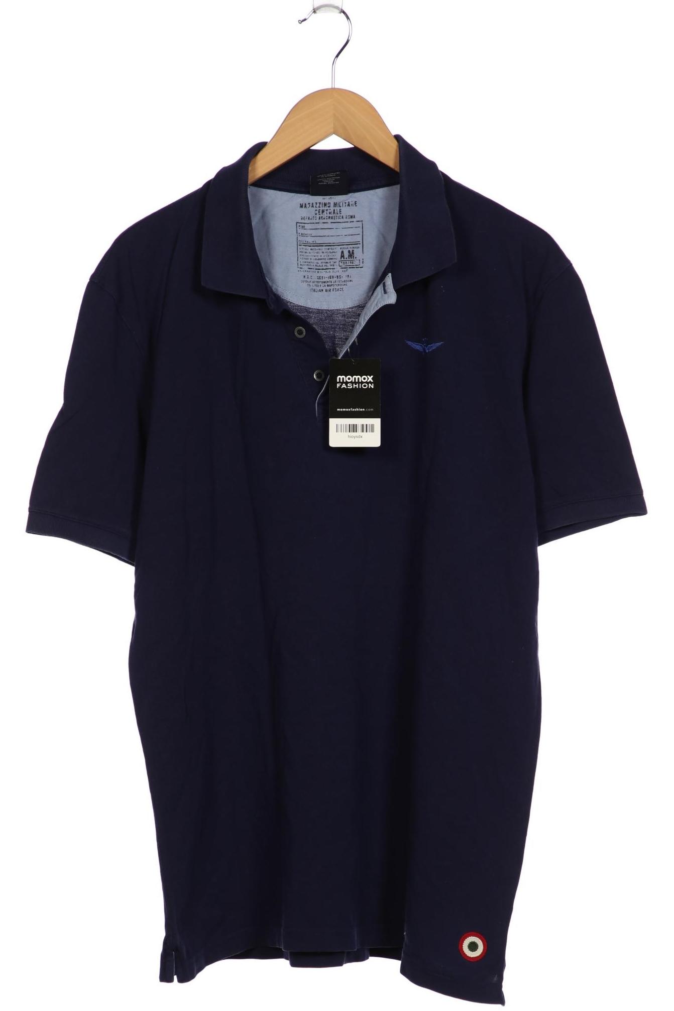 

Aeronautica Militare Herren Poloshirt, marineblau, Gr. 56