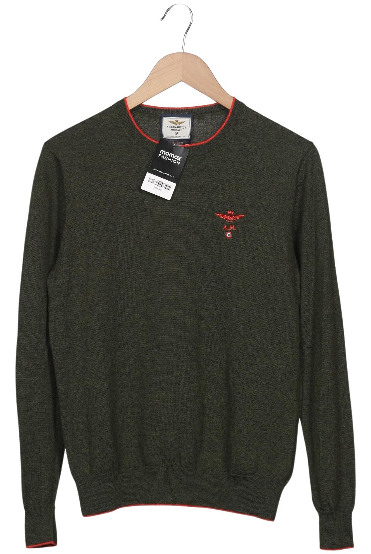 

Aeronautica Militare Herren Pullover, grün, Gr. 48