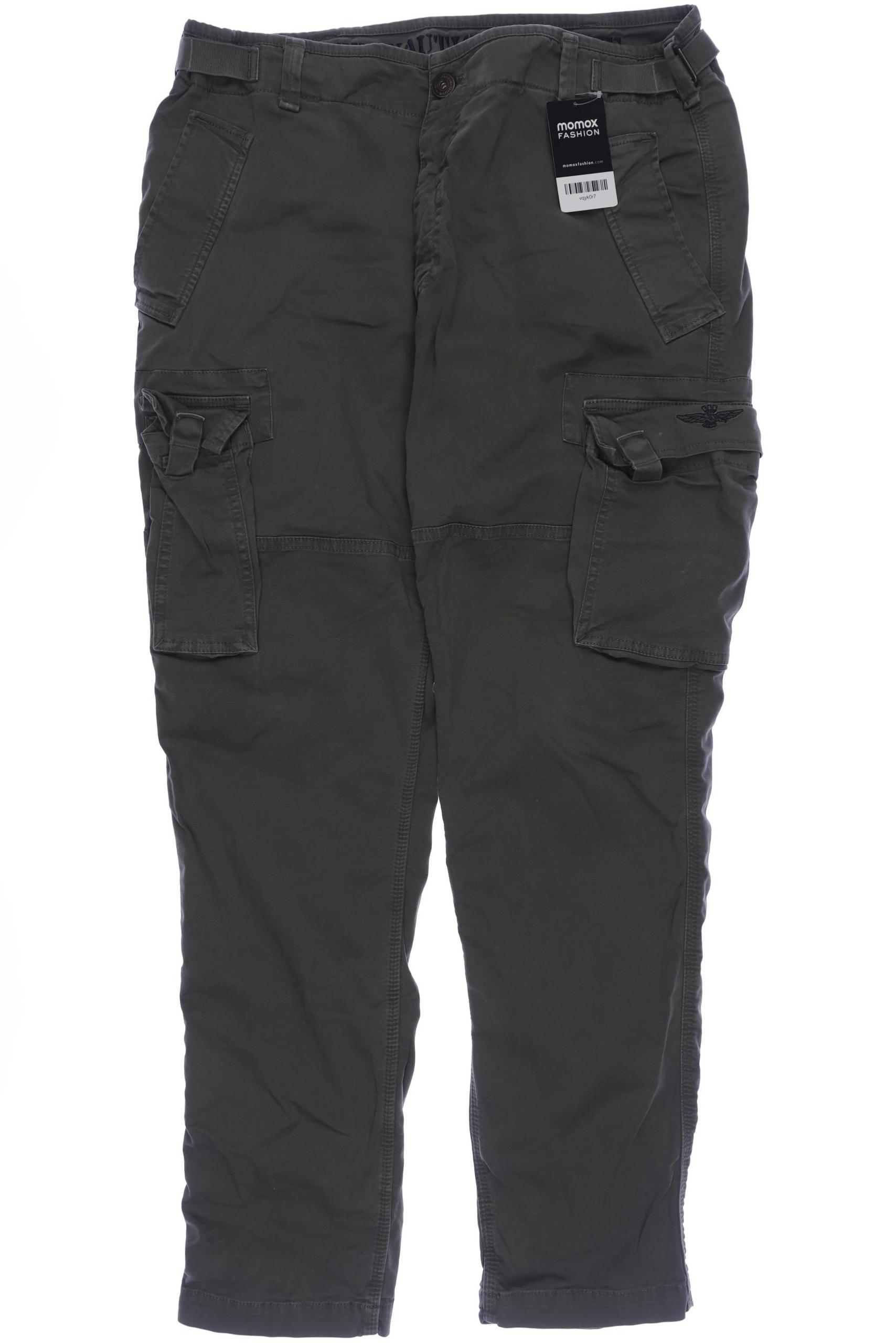 Thumbnail - Aeronautica Militare Herren Jeans, grün, Gr. 52