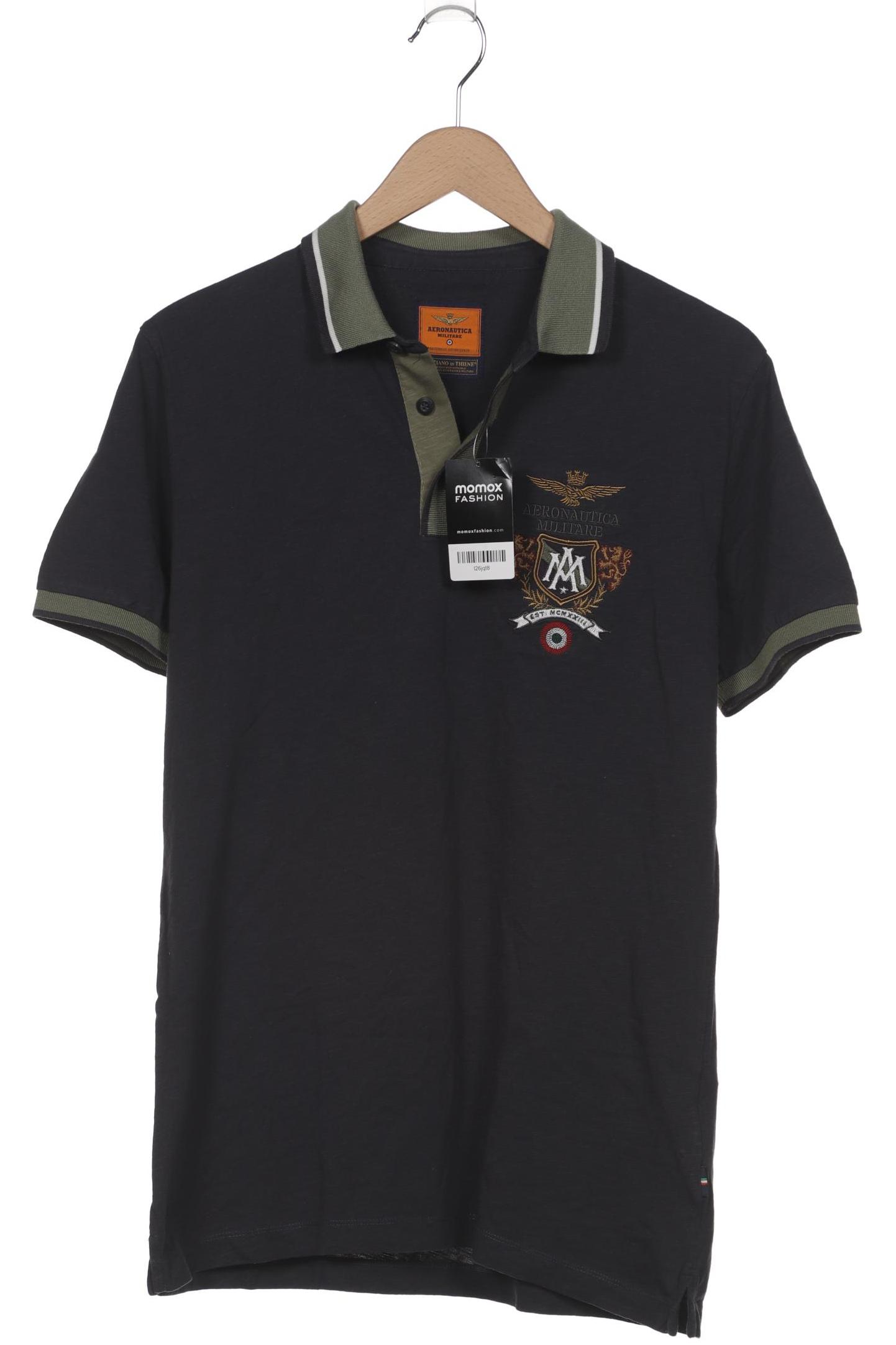 

Aeronautica Militare Herren Poloshirt, marineblau, Gr. 48