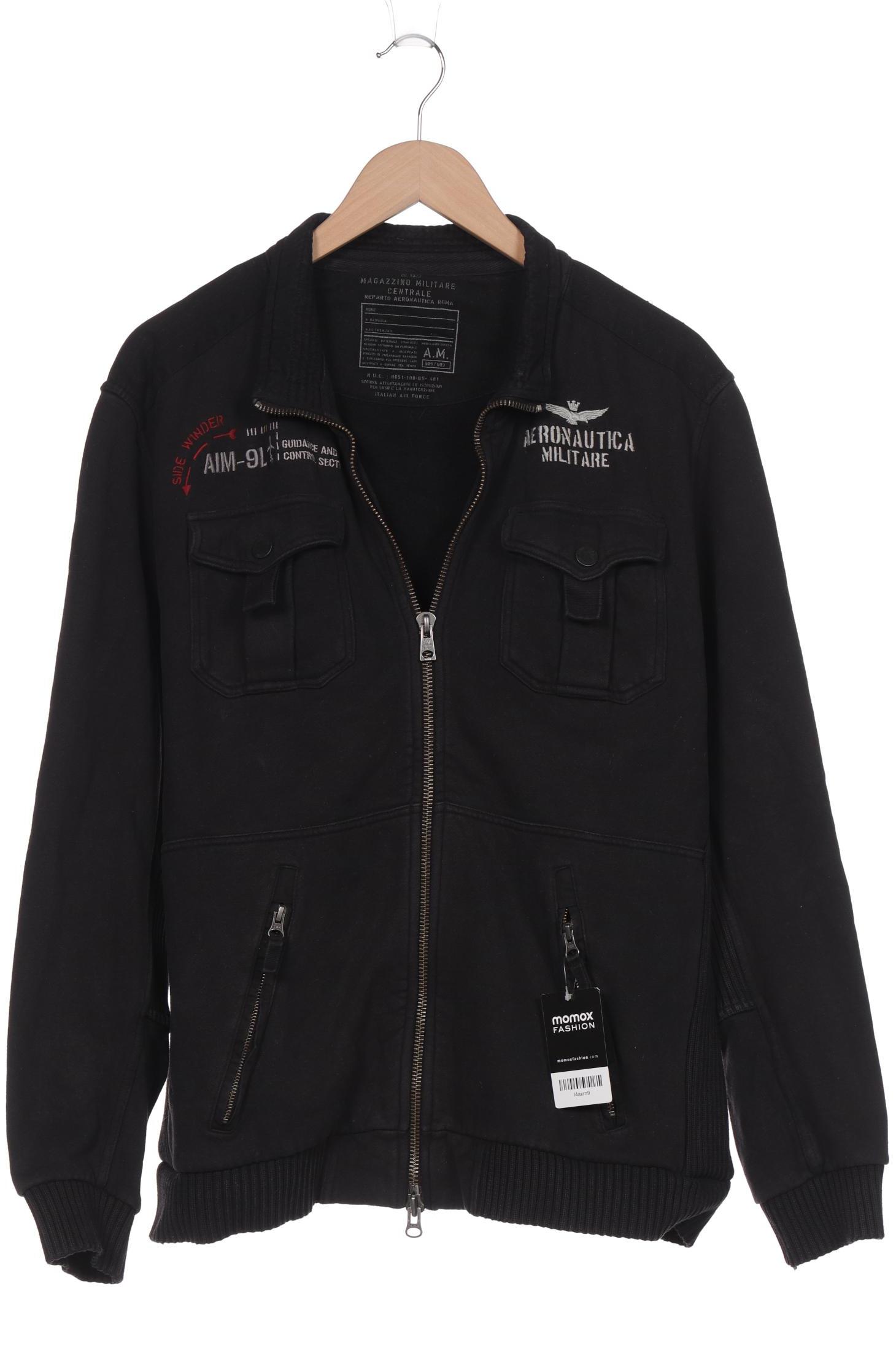 

Aeronautica Militare Herren Jacke, schwarz