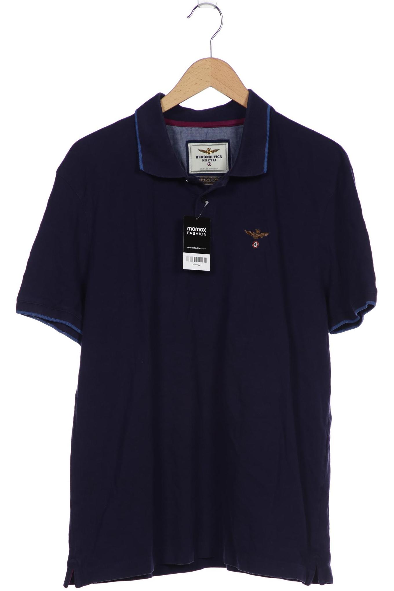 

Aeronautica Militare Herren Poloshirt, marineblau