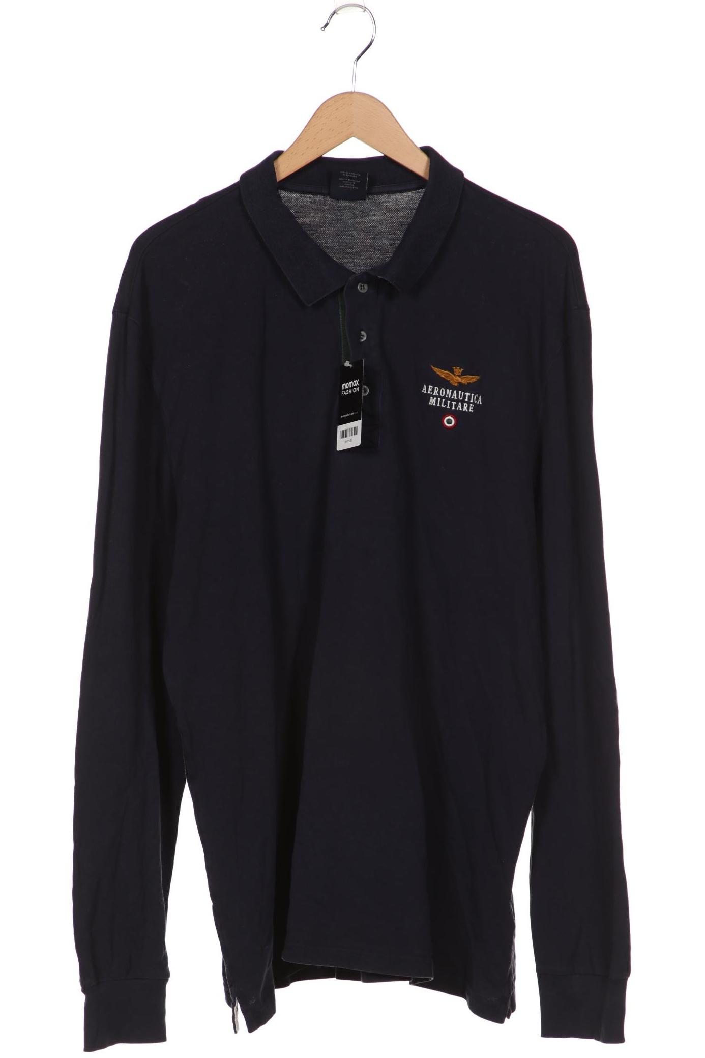 

Aeronautica Militare Herren Poloshirt, marineblau