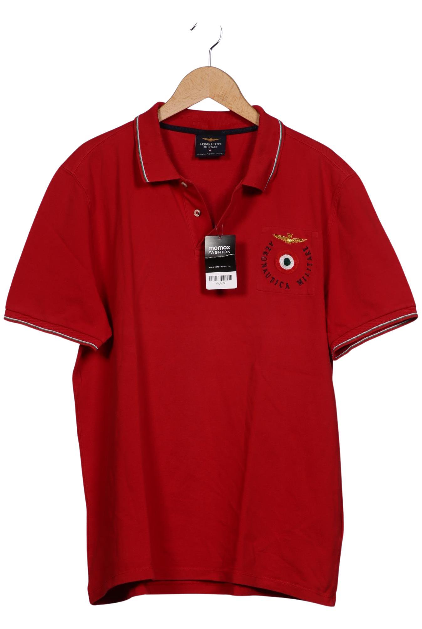 

Aeronautica Militare Herren Poloshirt, rot, Gr. 56
